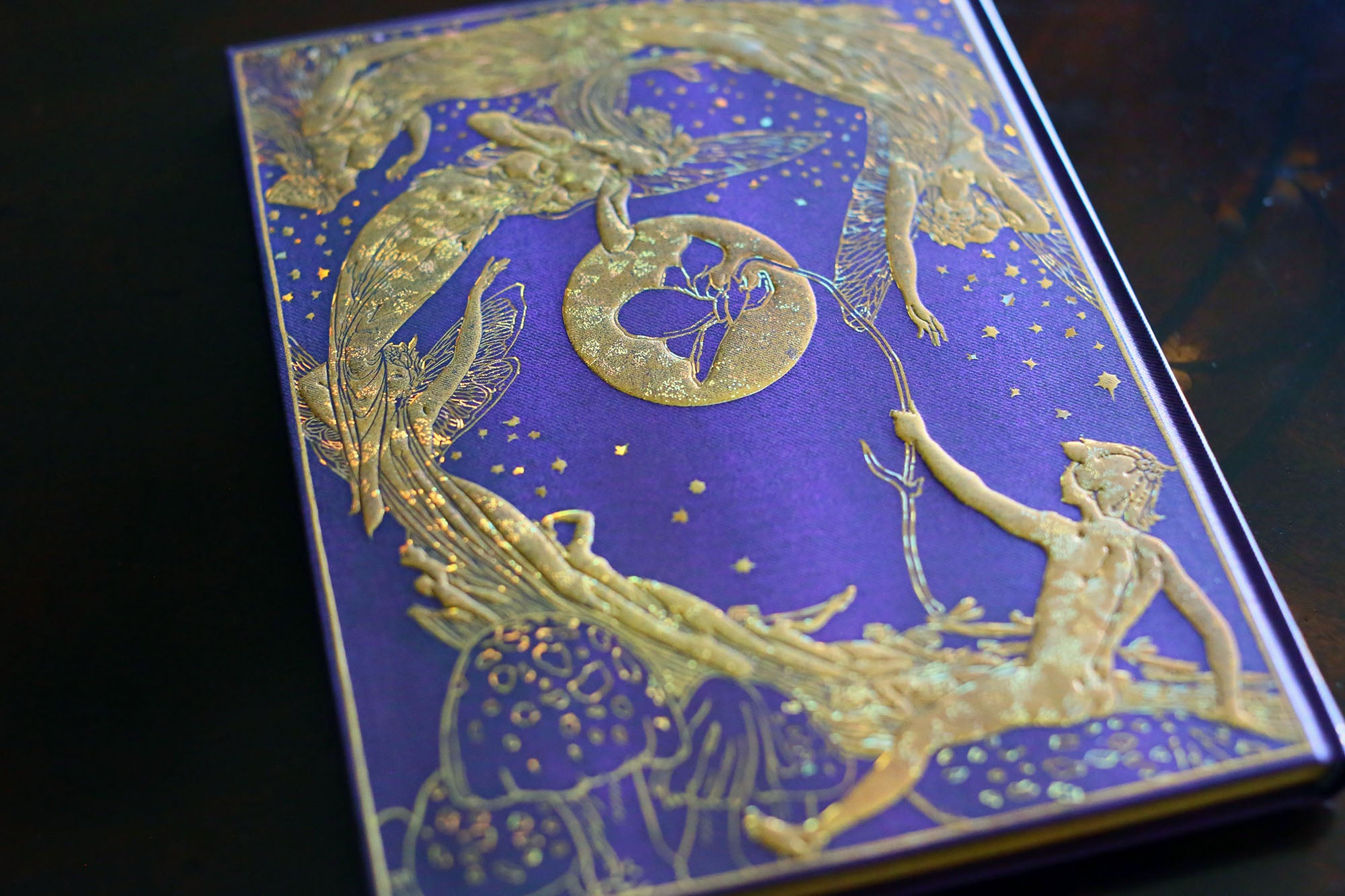 Violet Fairy, Lang's Fairy Book Limited Edition, Journal with Gilt Accents, Lined, Paperblanks, 7in x 5in