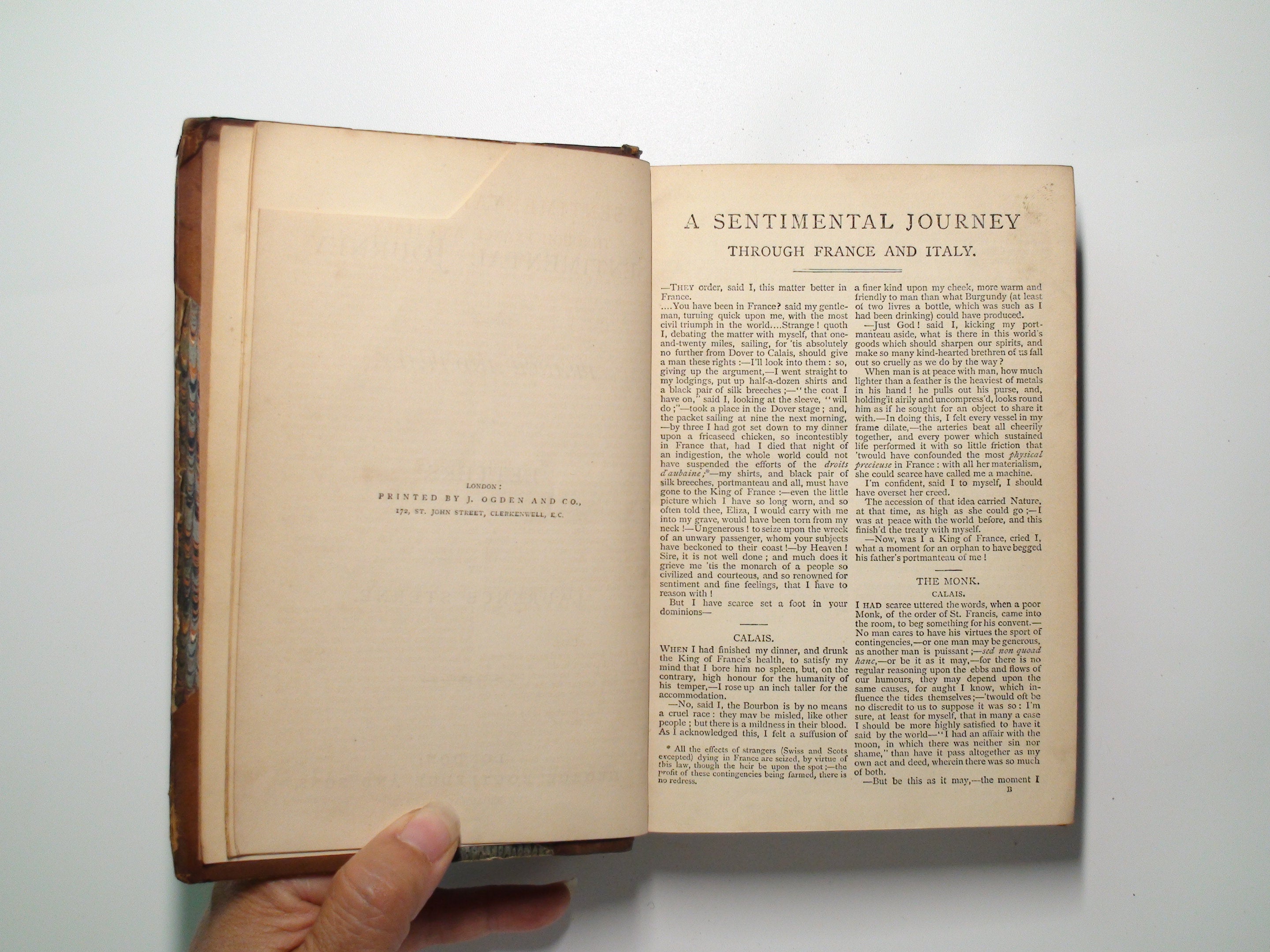 Anthology, Sterne, Smollett, Goldsmith, George Routledge, Reprint, c1880s