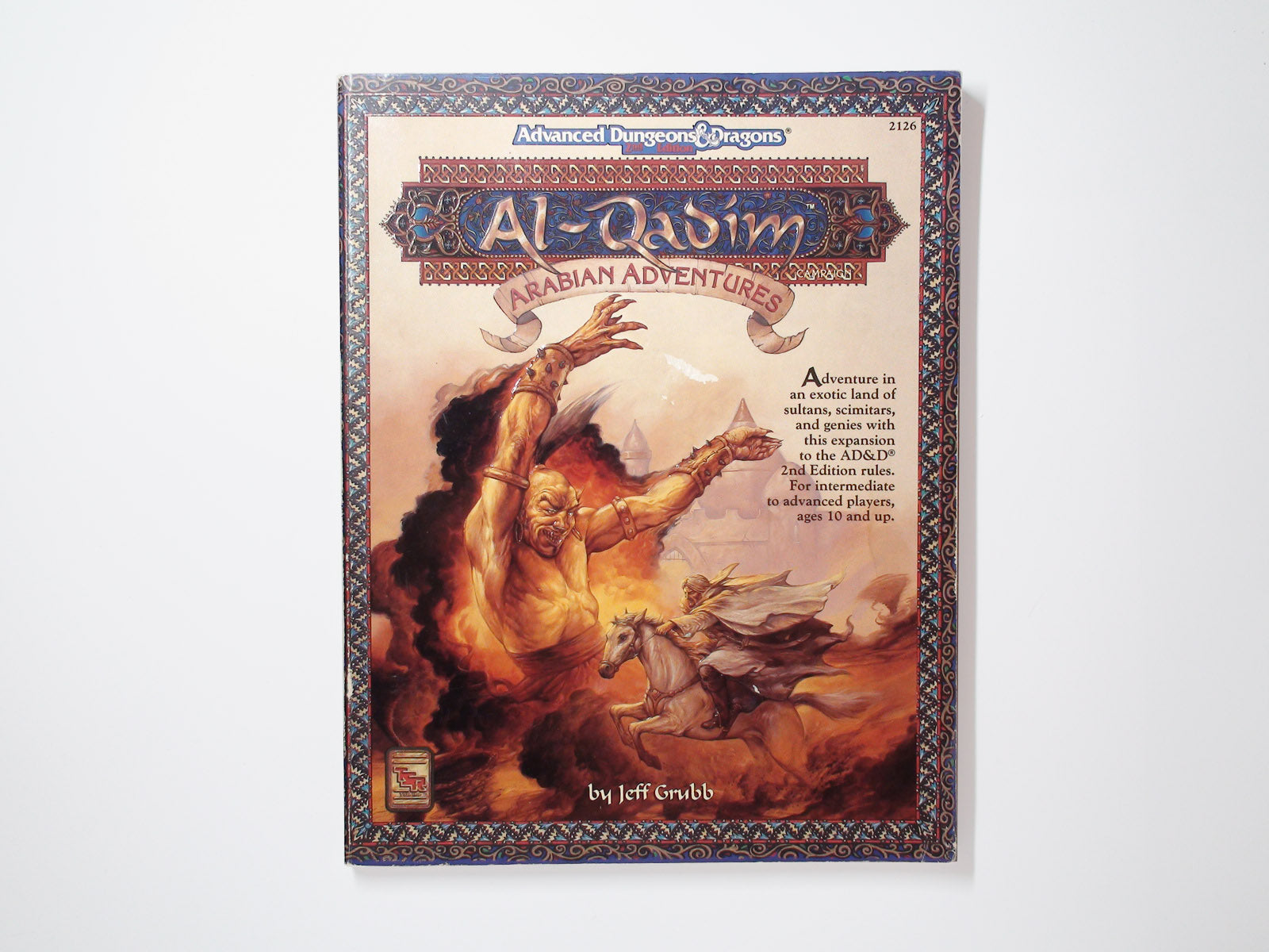 Al-Qadim Arabian Adventures Campaign, by Jeff Grubb, TSR AD&D 2E, #2126, 1992
