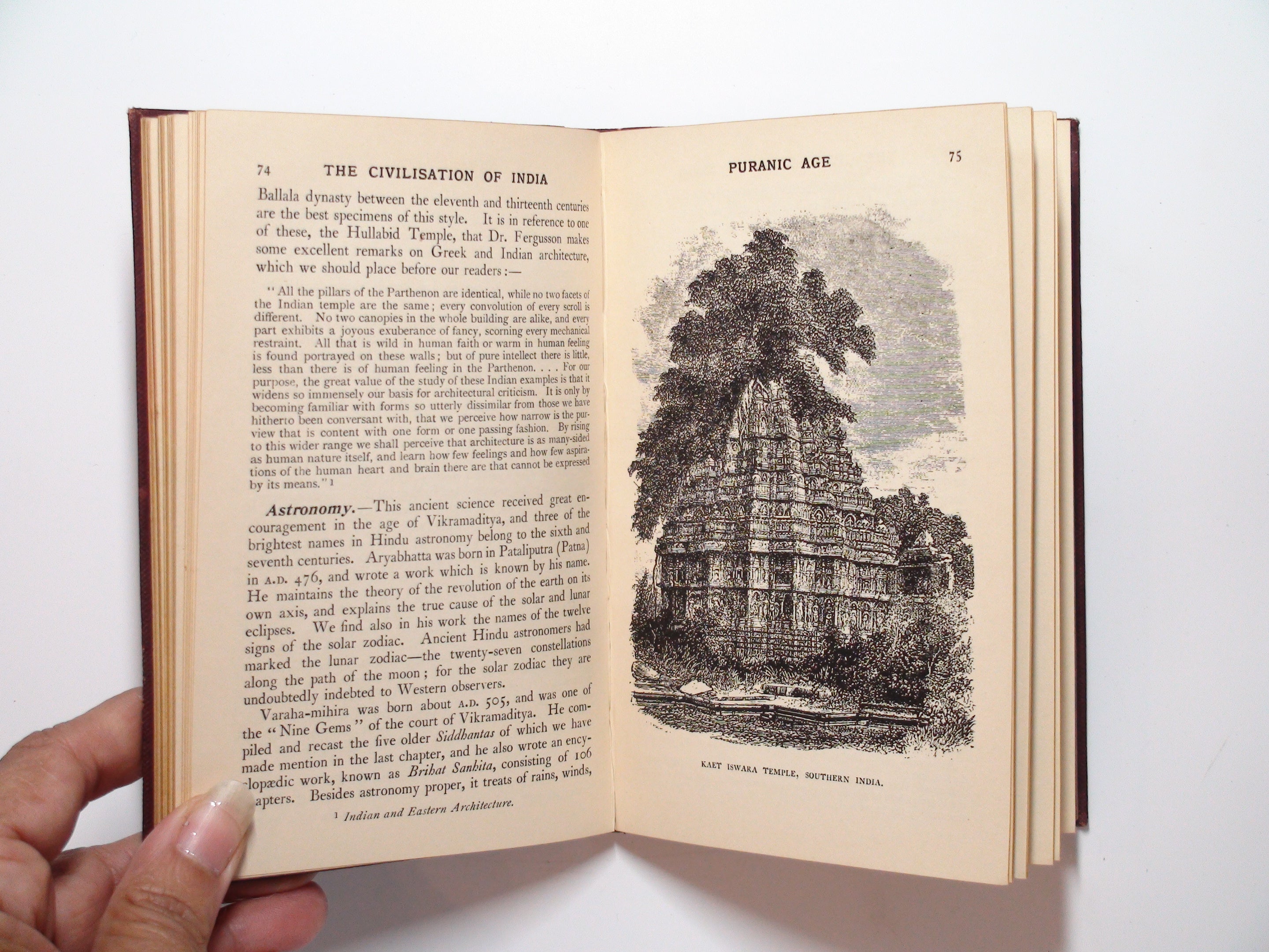 The Civilization of India, by Romesh C. Dutt, Illustrated, 1st Ed, 1900