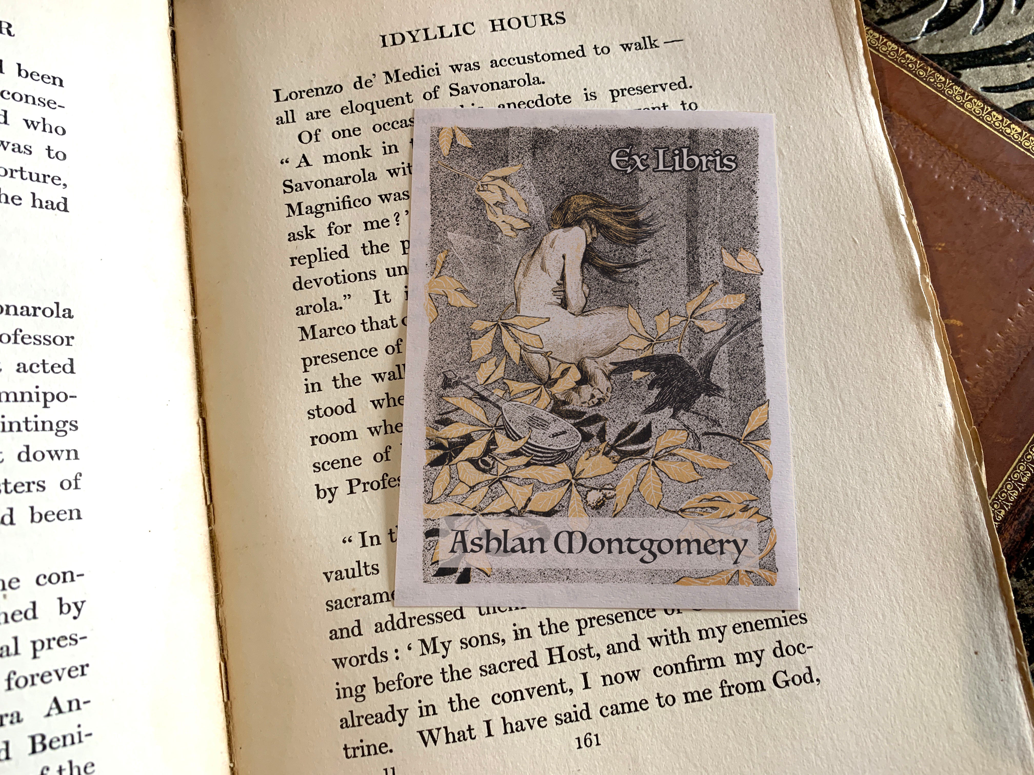 Winter Comes, Personalized Gothic Ex-Libris Bookplates, Crafted on Traditional Gummed Paper, 3in x 4in, Set of 30
