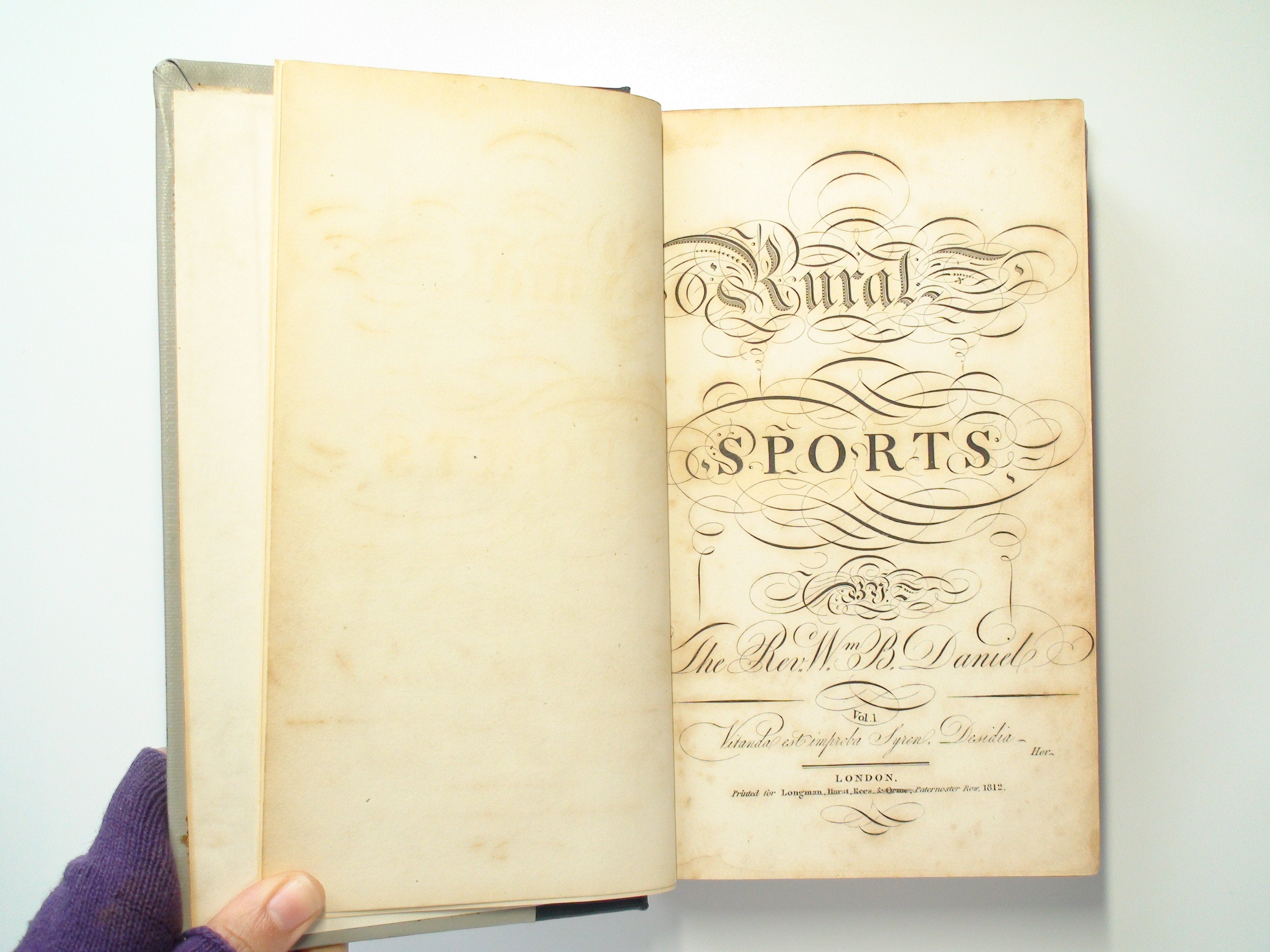 Rural Sports, W. B. Daniel, Complete in 4 Vol Including Supplement, New Ed, 1812