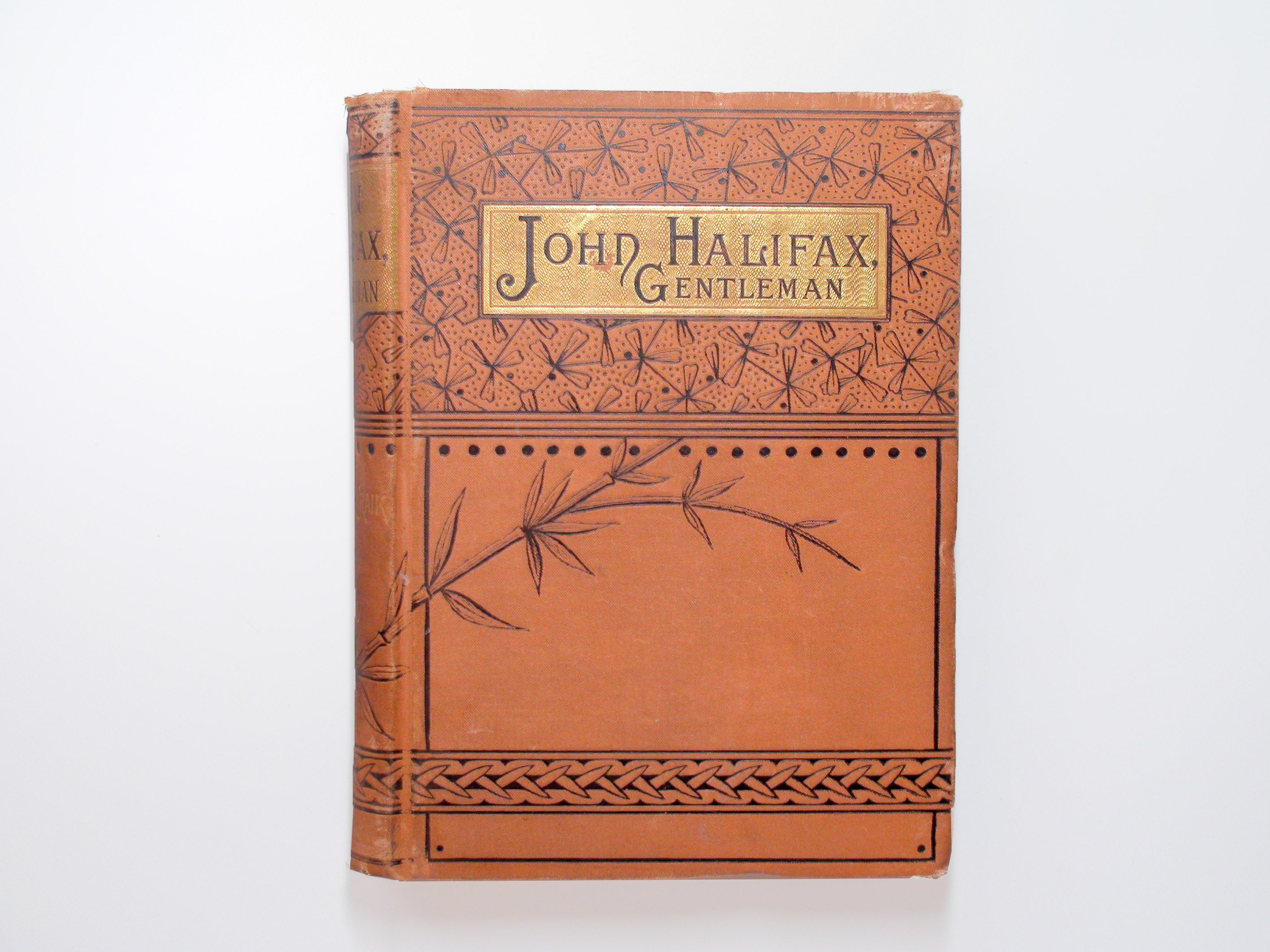 John Halifax, Gentleman, by Dinah Maria Mulock-Craik, Victorian Binding, 1882