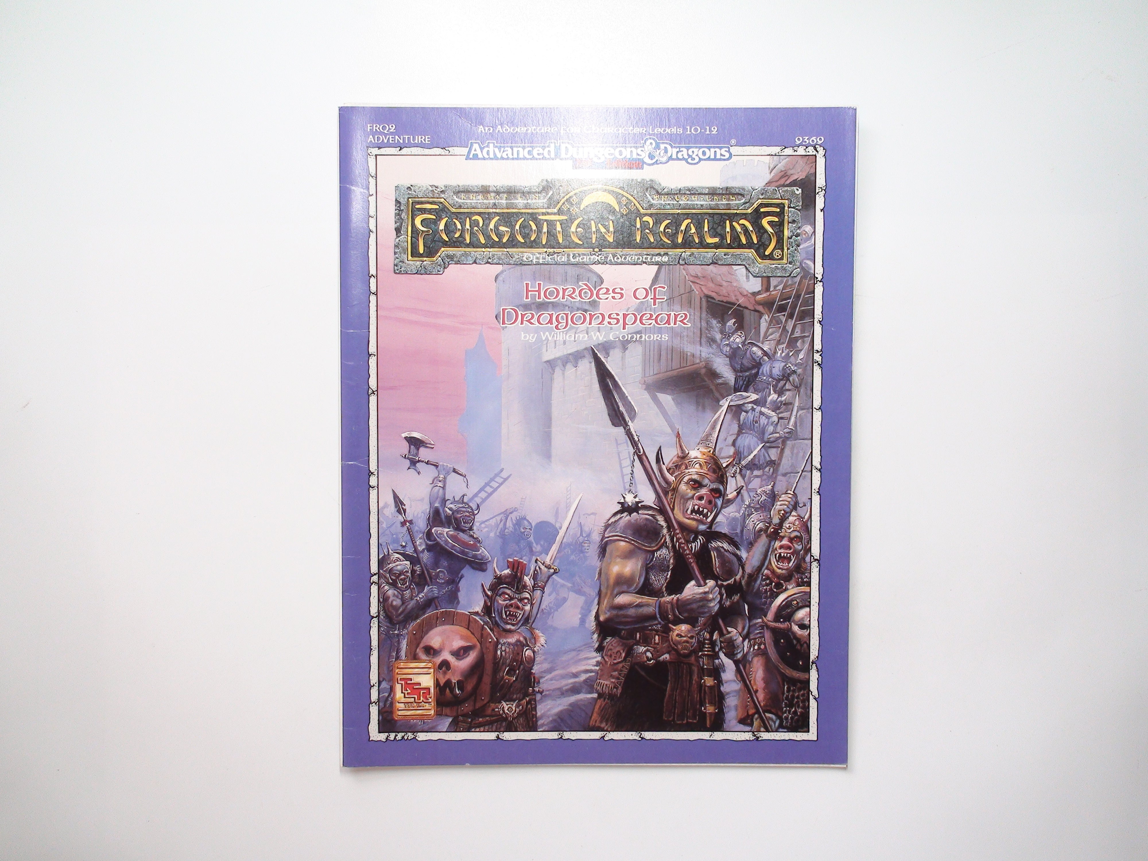 Forgotten Realms, Hordes of Dragonspear, W. Connors, TSR AD&D FRQ2 #9369, 1992