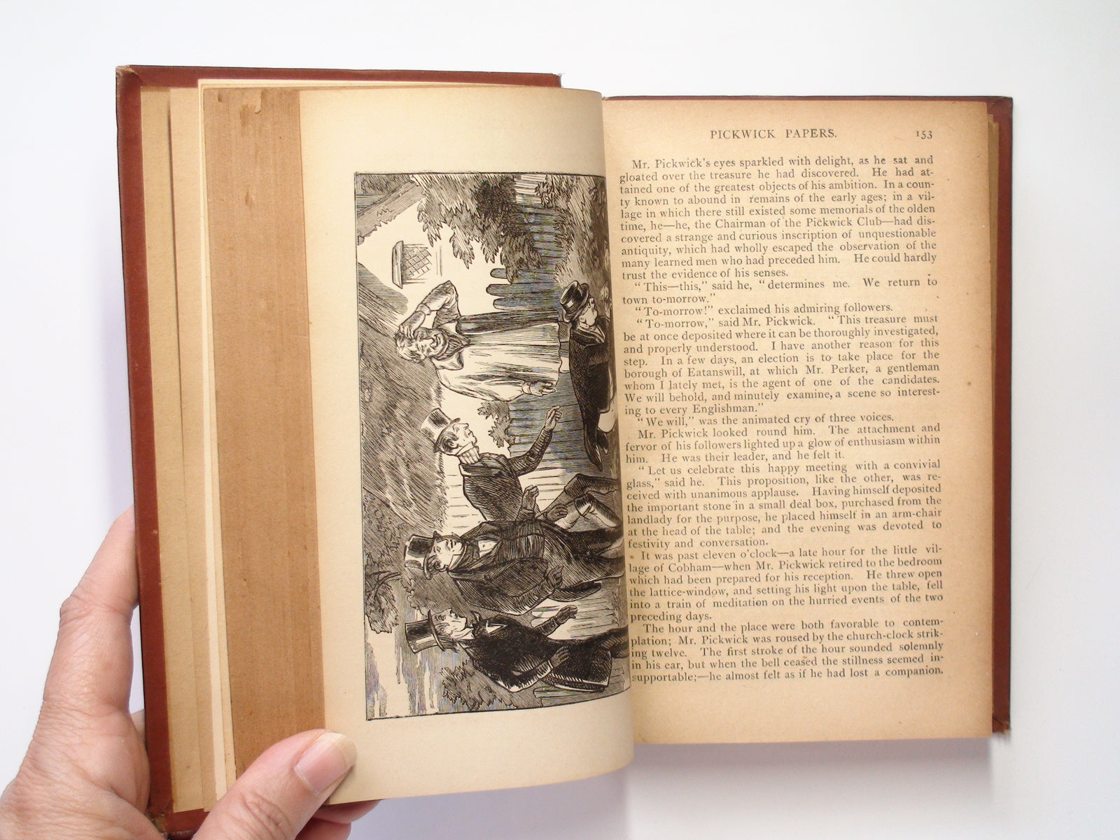 Set of Charles Dickens Novels, Illustrated, 8 Volumes, Incomplete Set, c1895