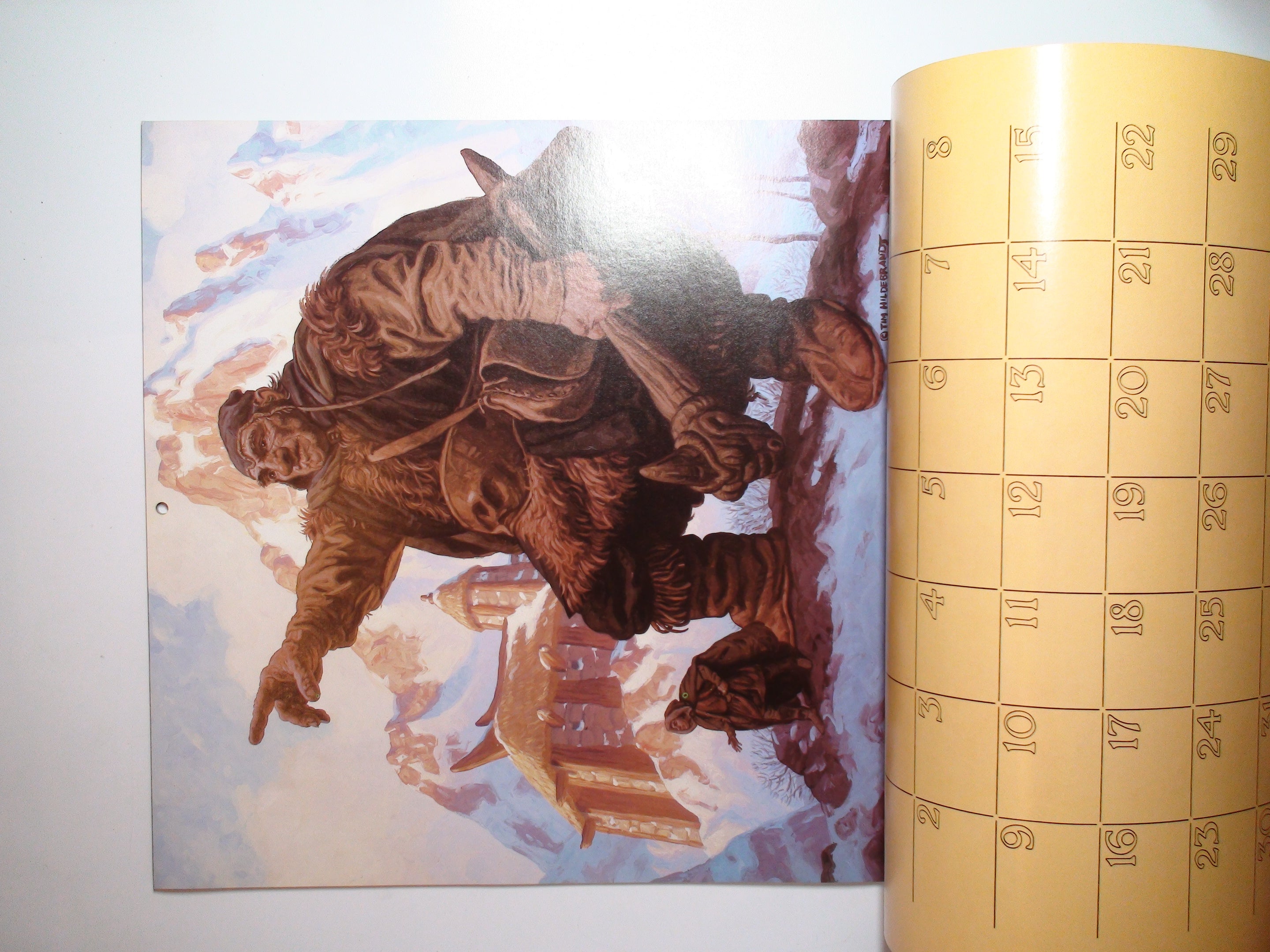Realms of Wonder, Dungeons & Dragons 1984 Fantasy Calendar, Collectible