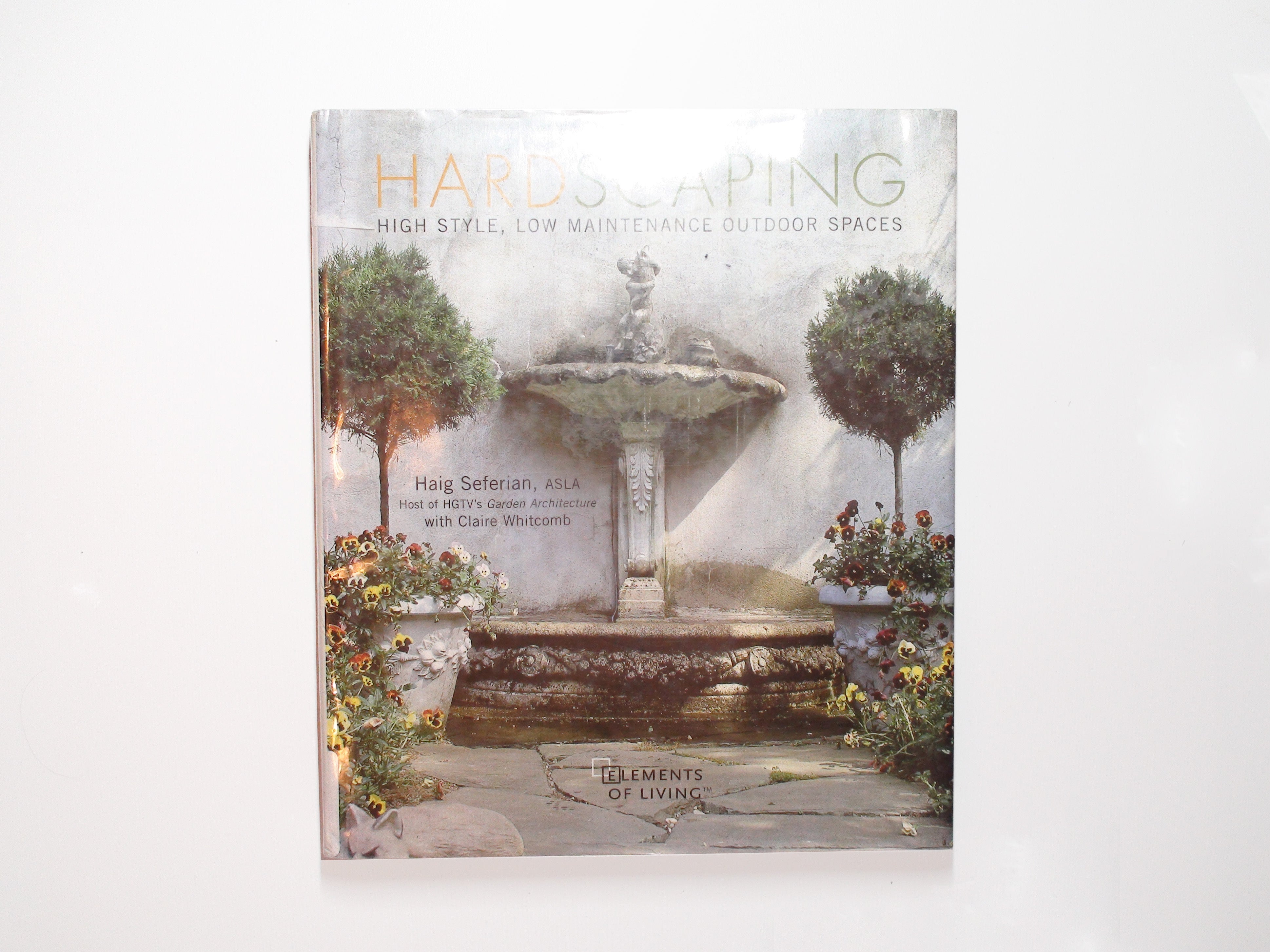 Hardscaping, Haig Seferian, Illustrated, Garden Design Book, Ex Library