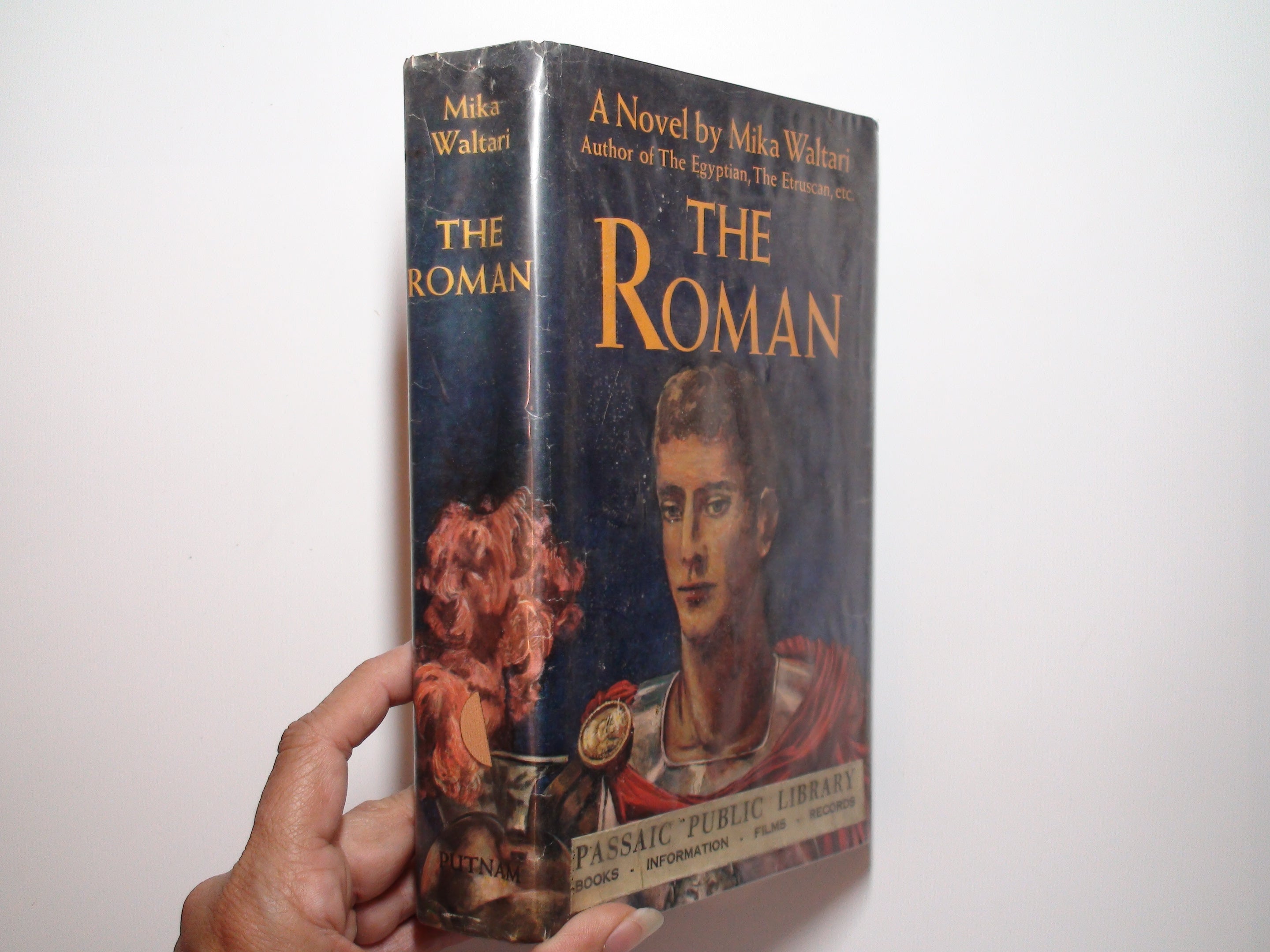 The Roman by Mika Waltari, Ex Library w/ D/J, 1966