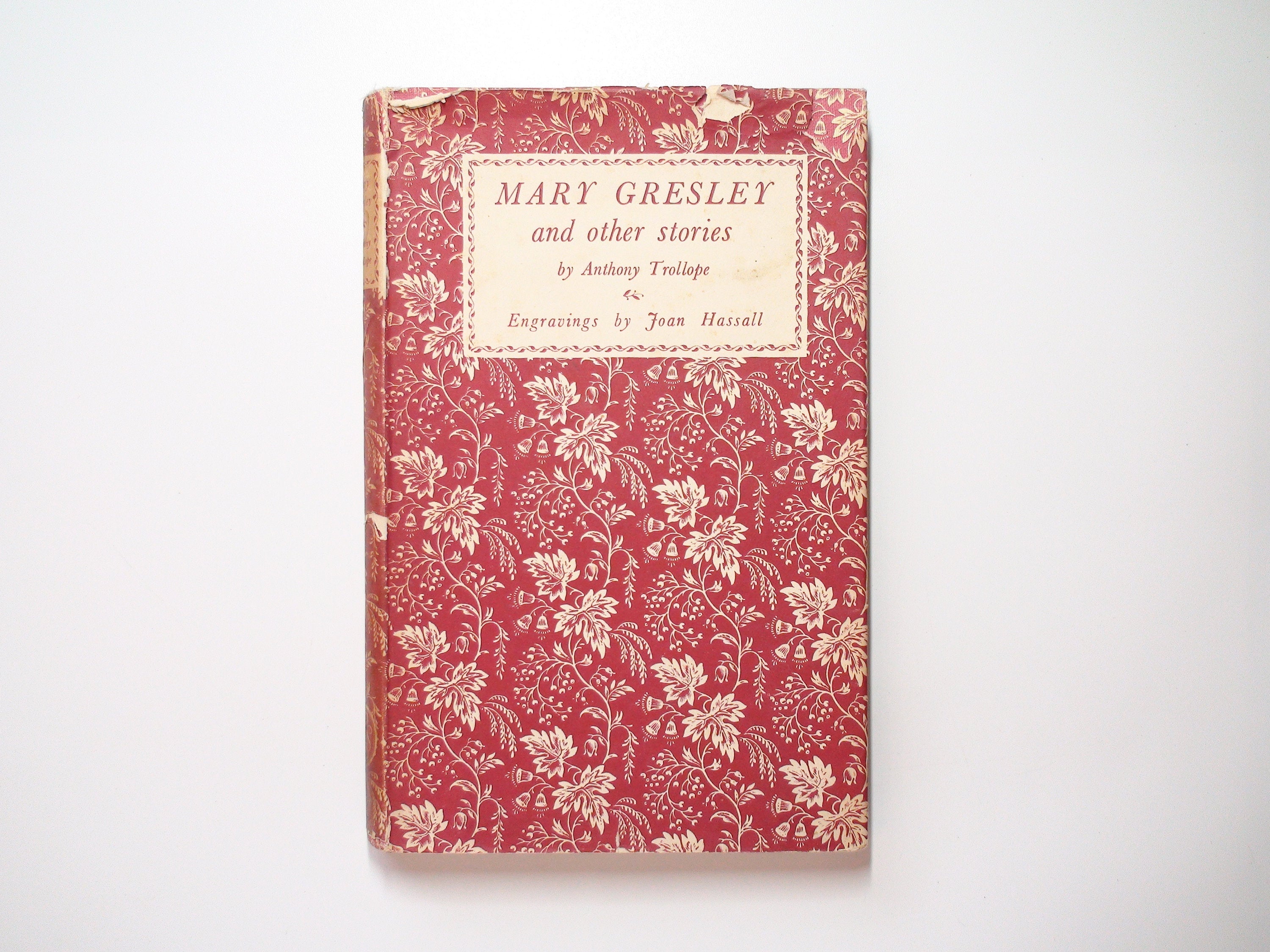 Mary Gresley and Other Stories by Anthony Trollope, Illustrated, 1st Ed, 1951