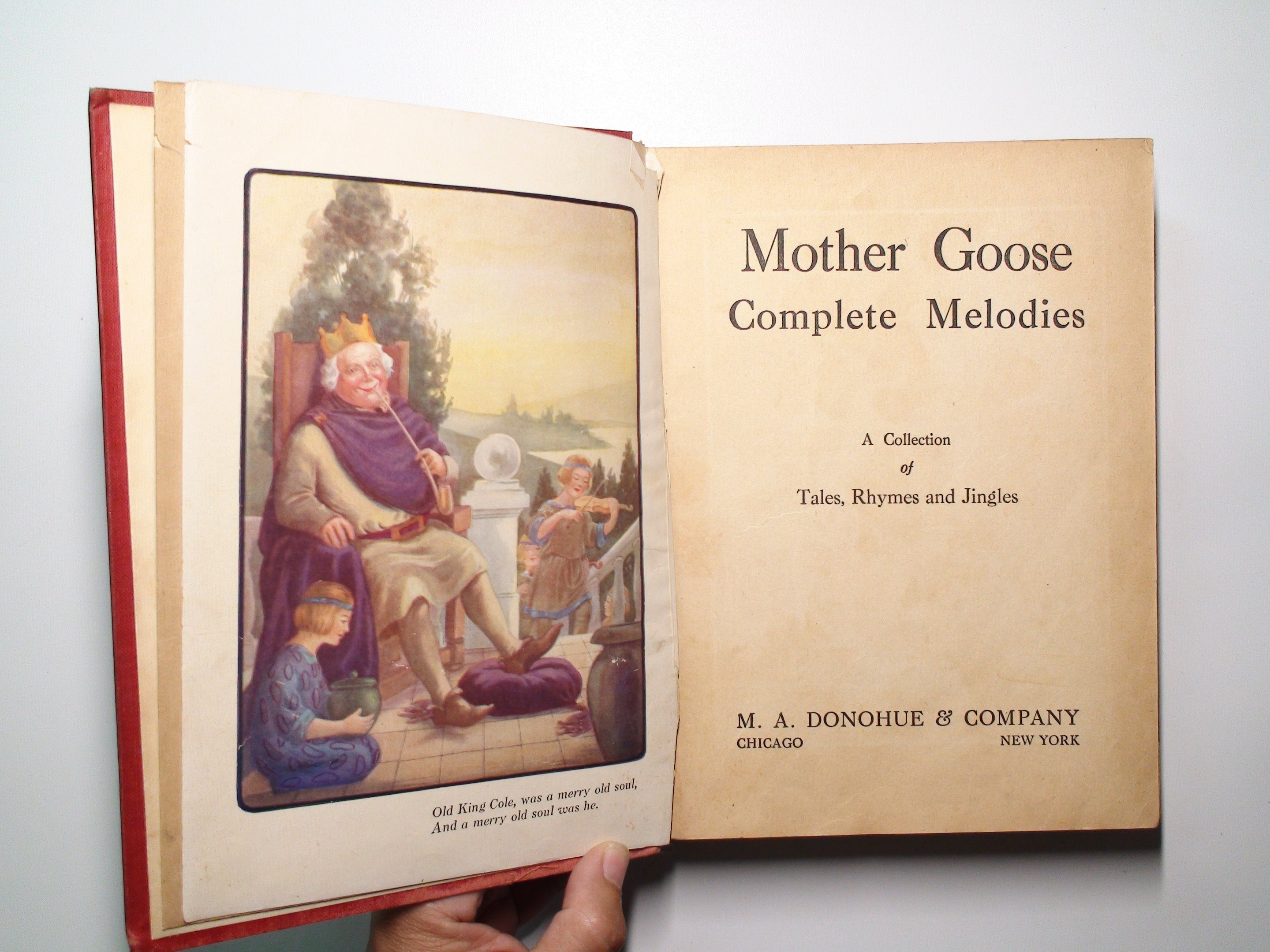 Mother Goose Complete Melodies, Tales, Rhymes and Jingles, Illustrated, 1892