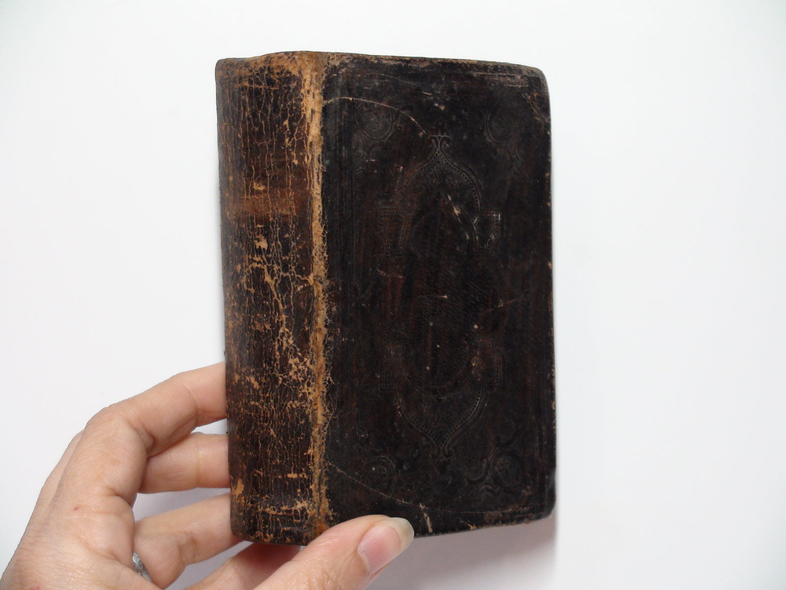 The Holy Bible, New and Old Testament, In Original Tongues, Leather, 1868