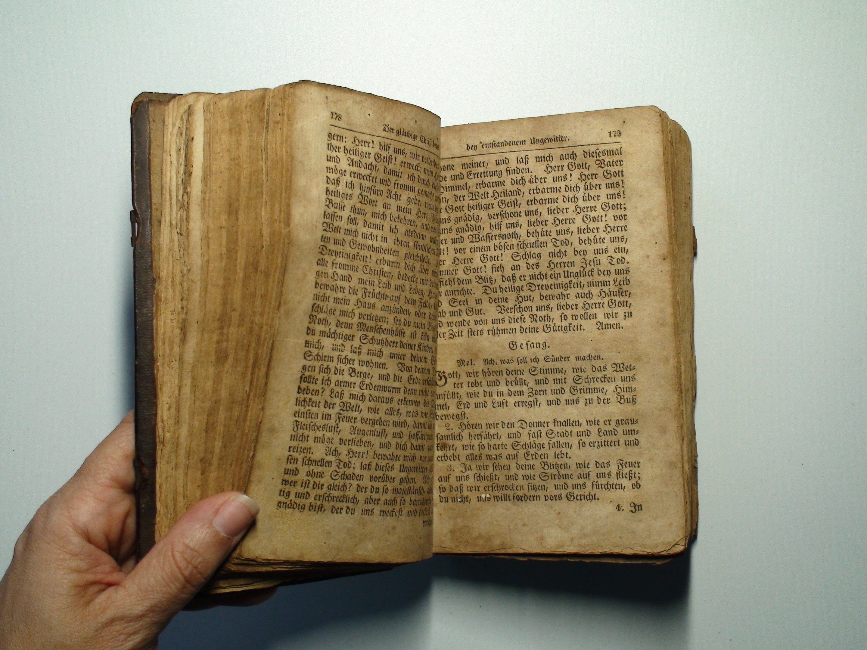 Tägliches Hand-Buch, Johann Friedrich Starck, Rare Religious Book, 1812