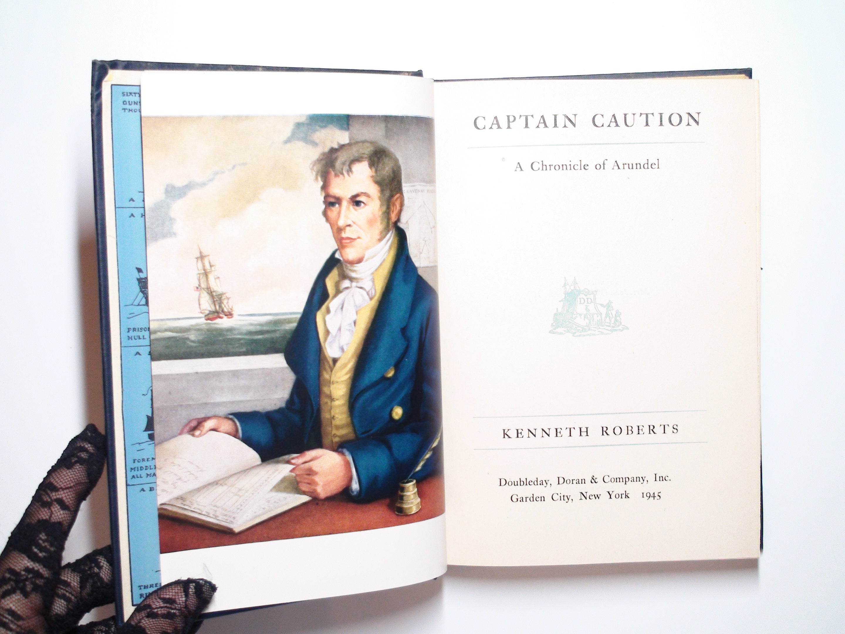 Captain Caution, A Chronicle of Arundel, by Kenneth Roberts, 1945