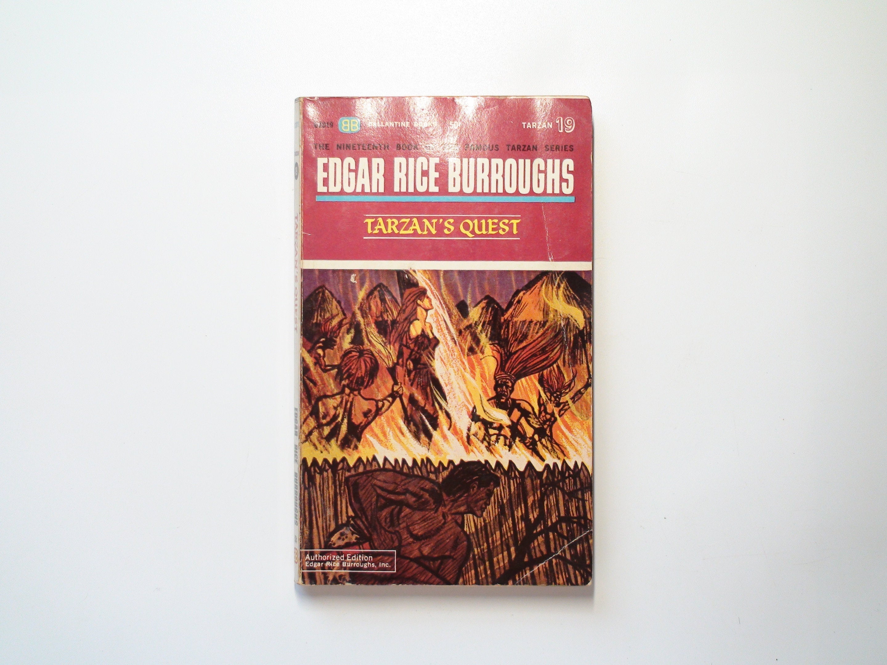 Tarzan's Quest, by Edgar Rice Burroughs, Vintage Paperback, 1964