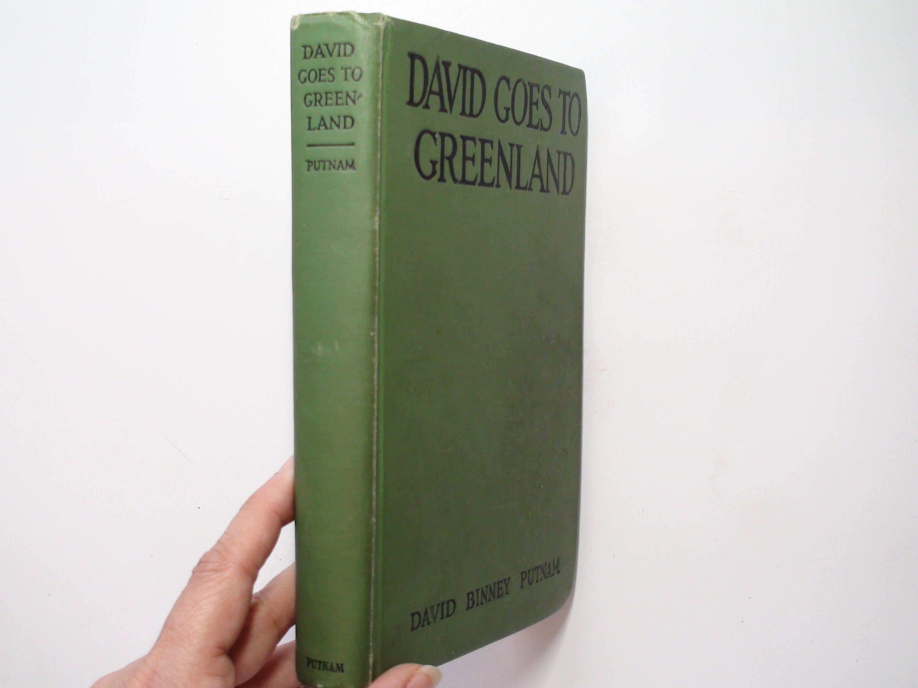 David Goes To Greenland By David Binney Putnam, Illustrated, 1926