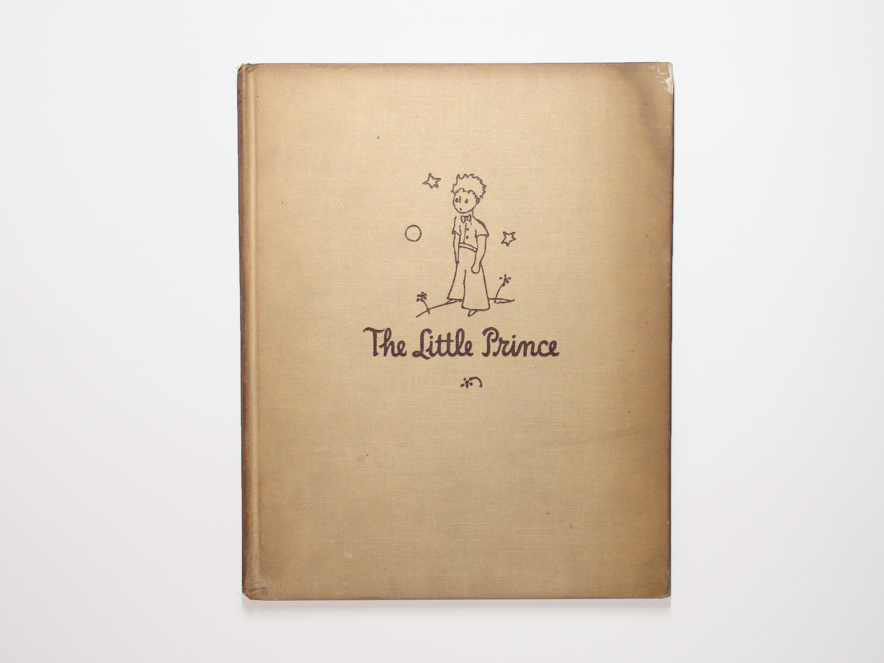 The Little Prince by Antoine De Saint-Exupery, Illustrated, with D/J, 1943/1960s
