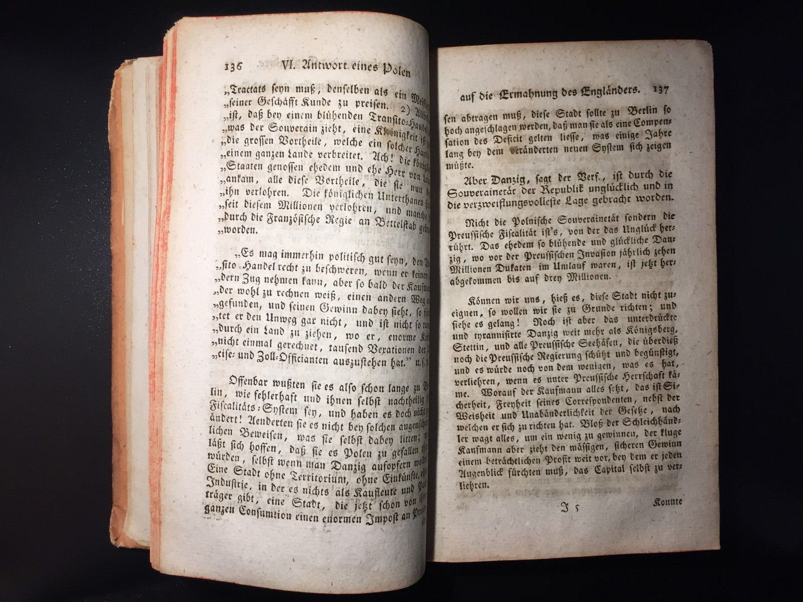 Neues Göttingisches Historisches Magazin, Rare, 1st Ed., 1792, Leather, German Language