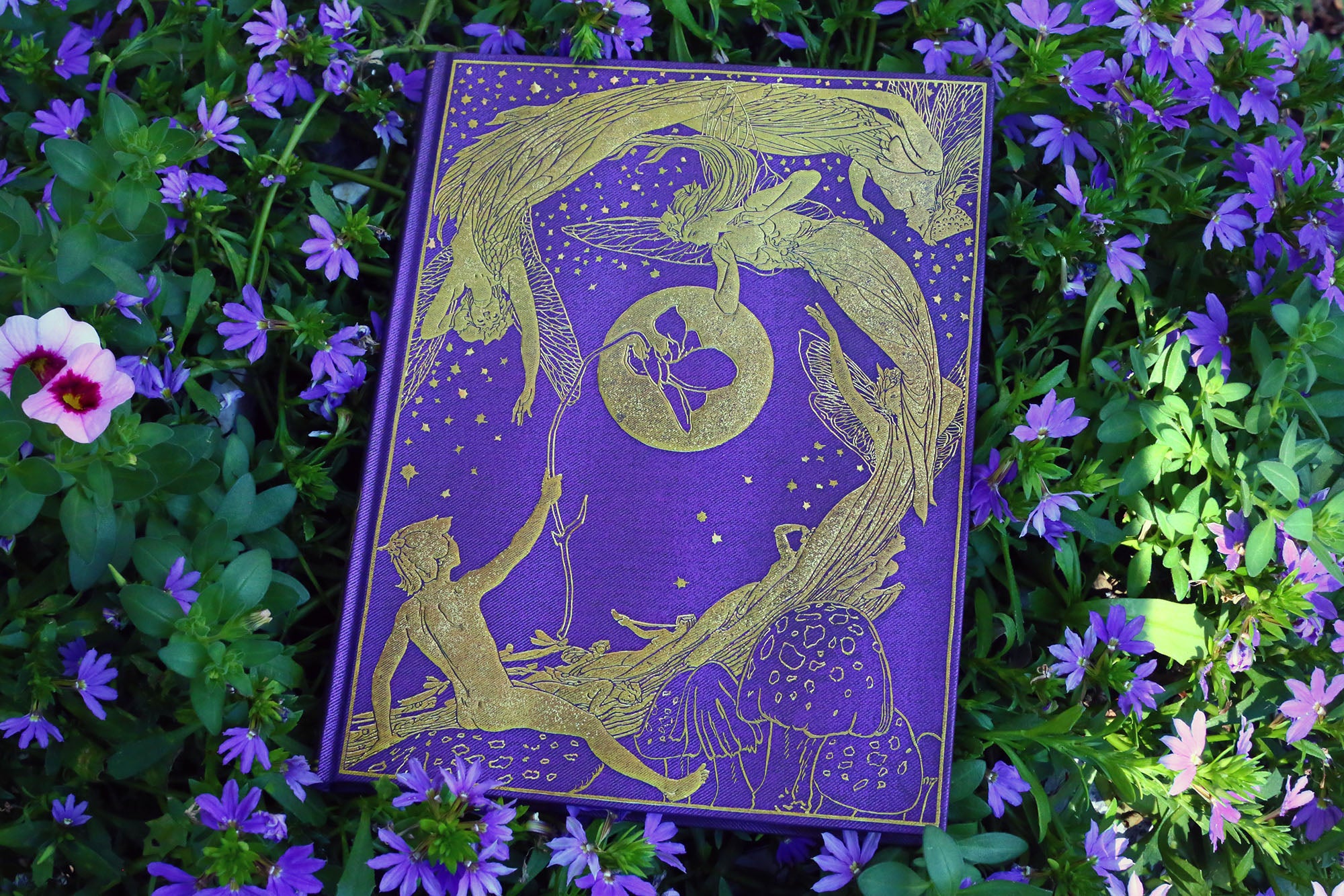 Violet Fairy, Lang's Fairy Book Limited Edition, Journal with Gilt Accents, Lined, Paperblanks, 7in x 5in