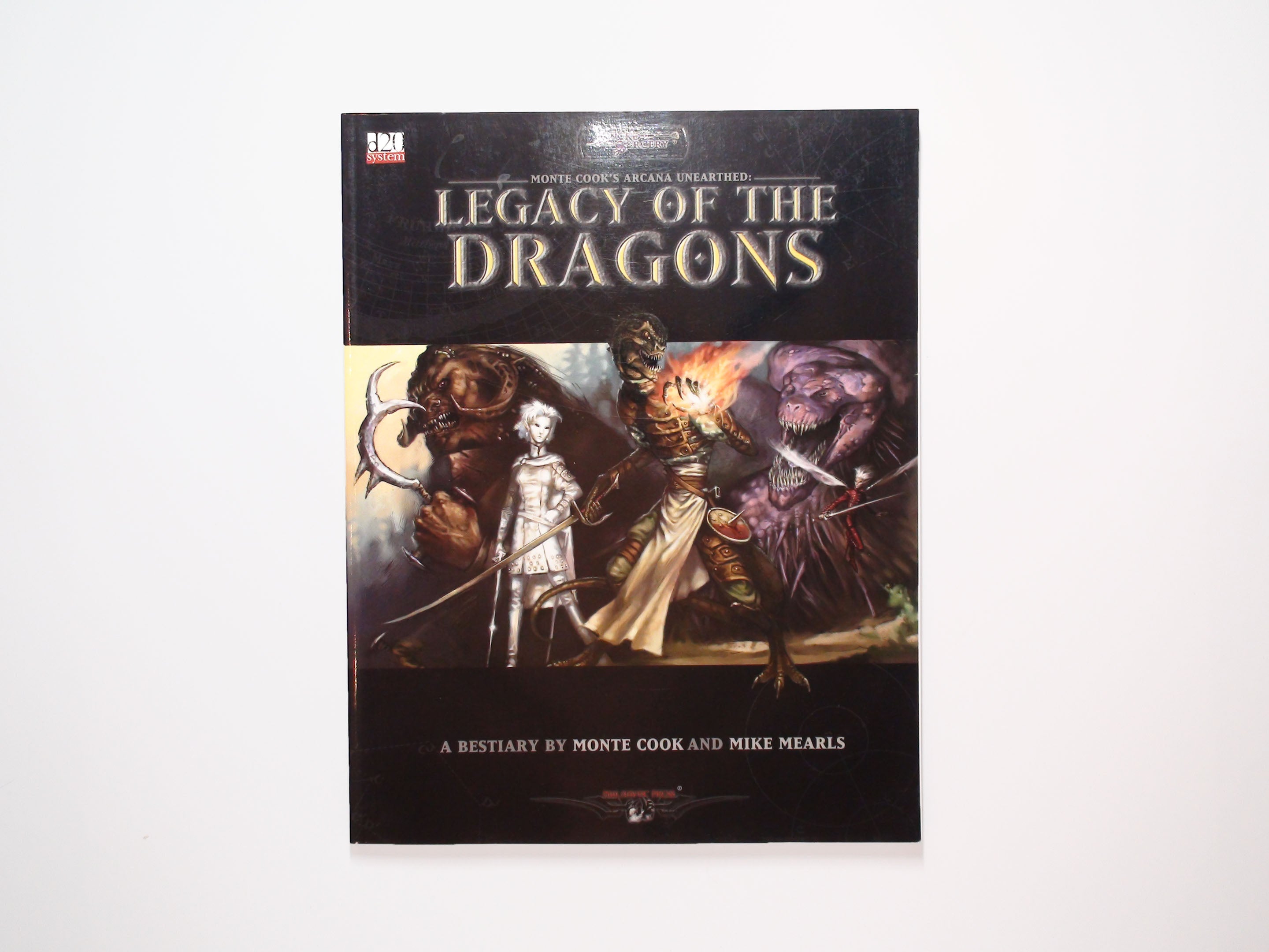 Legacy of the Dragons, Sword and Sorcery, D20 RPG, Monte Cook Bestiary, 2004