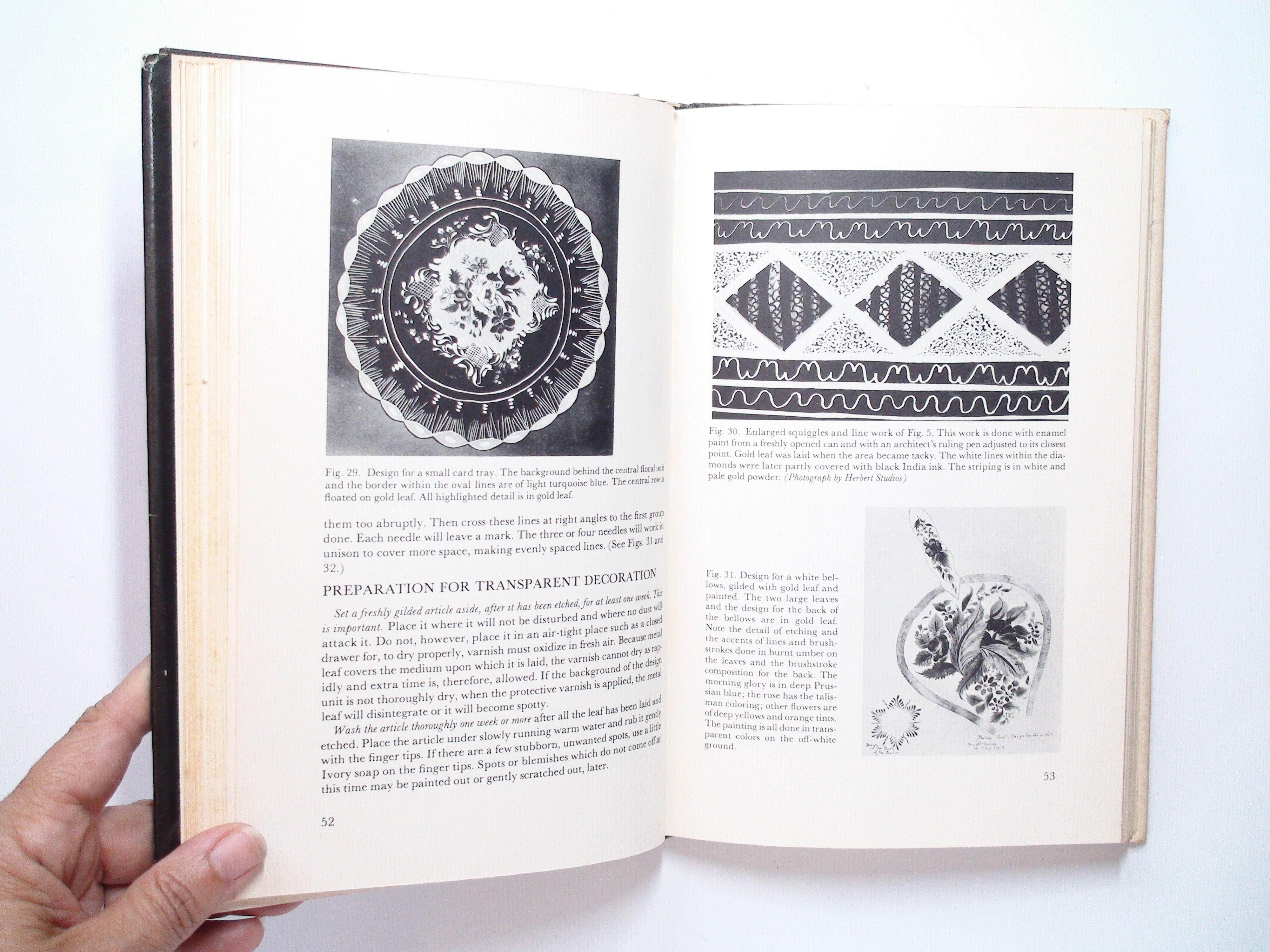 The Art of Tray Painting, Maria D. Murray, Illustrated, 1st Ed, 1954