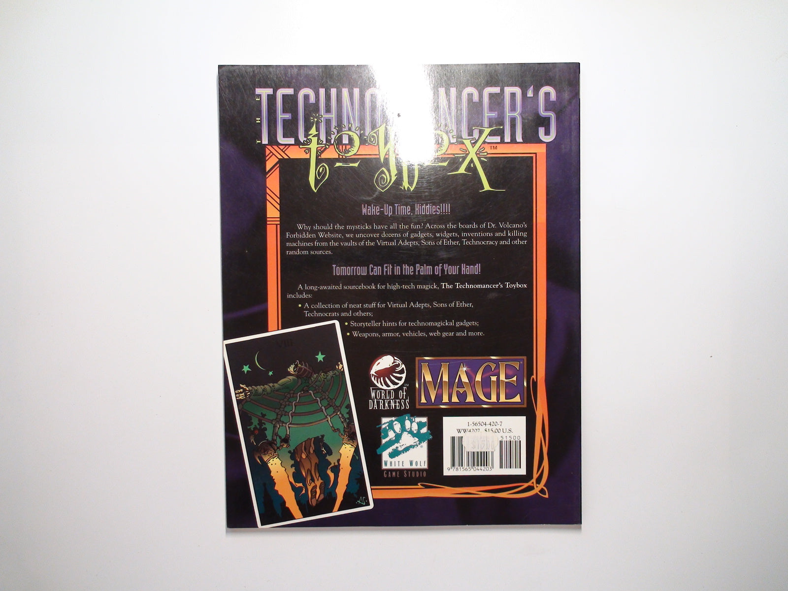 Technomancer's Toybox, Mage the Ascension, White Wolf, WW4207, 1st Ed, 1998