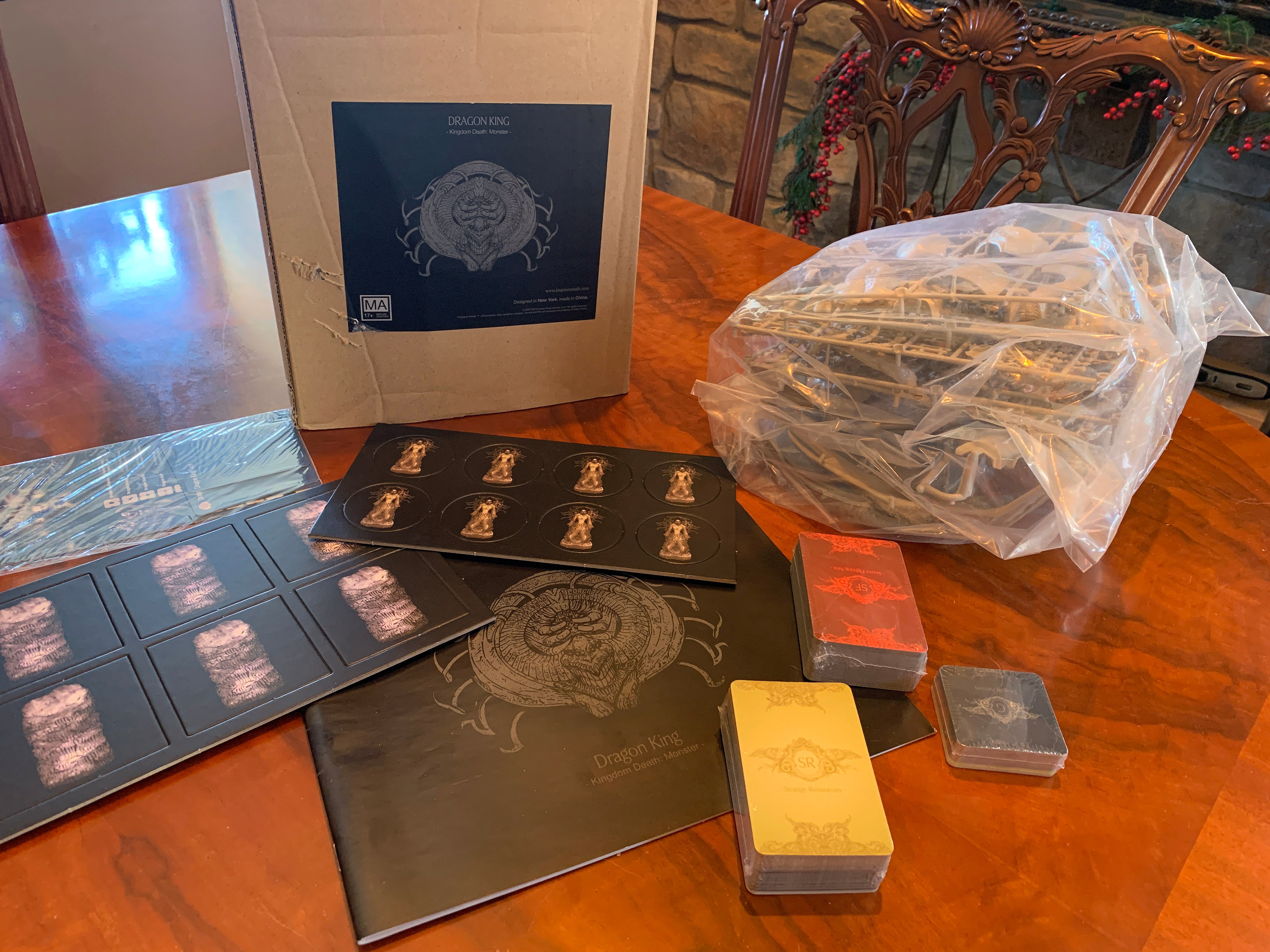 Kingdom Death Monster, Dragon King Expansion, In Box, Core Version, 2015