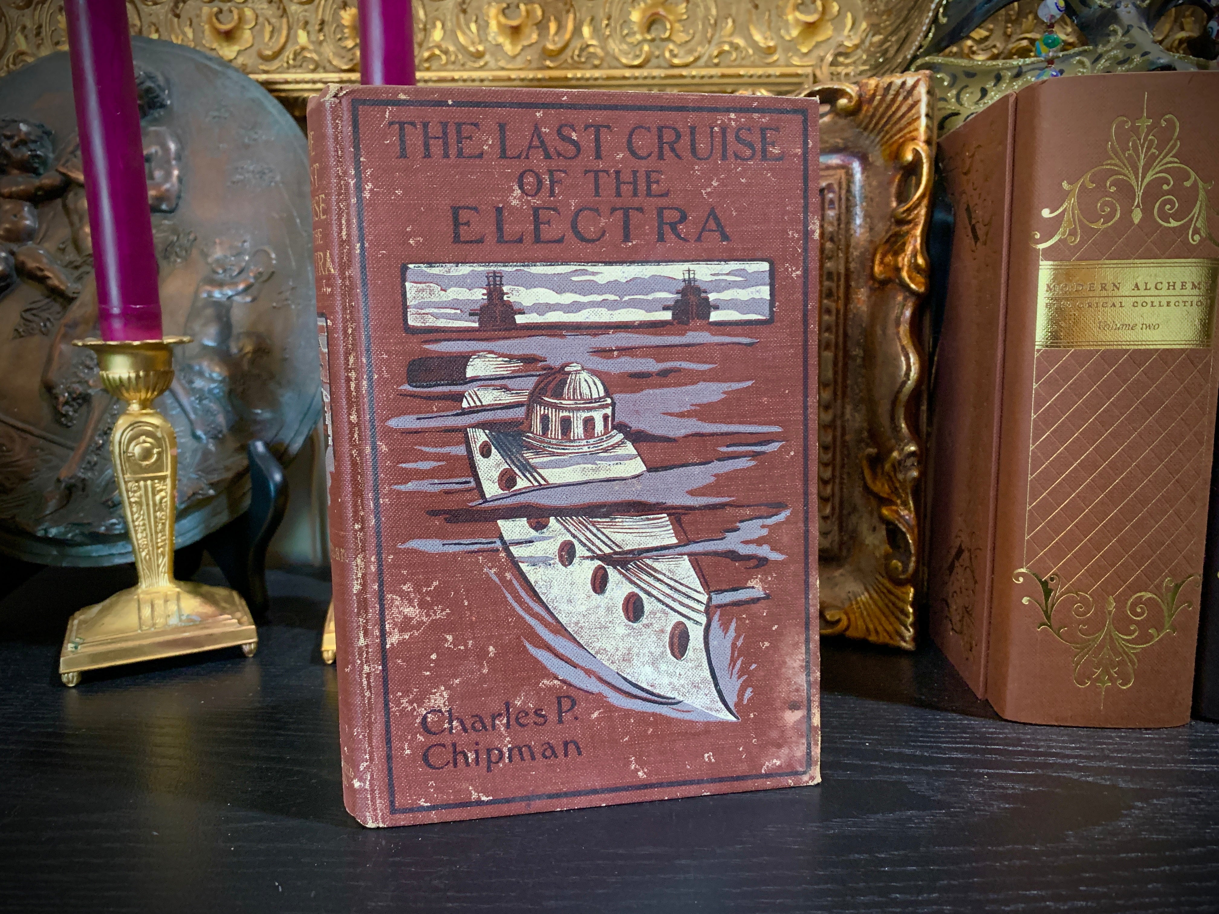 The Last Cruise of the Electra, by Charles Phillips Chipman, Illustrated, 1st Ed, 1902