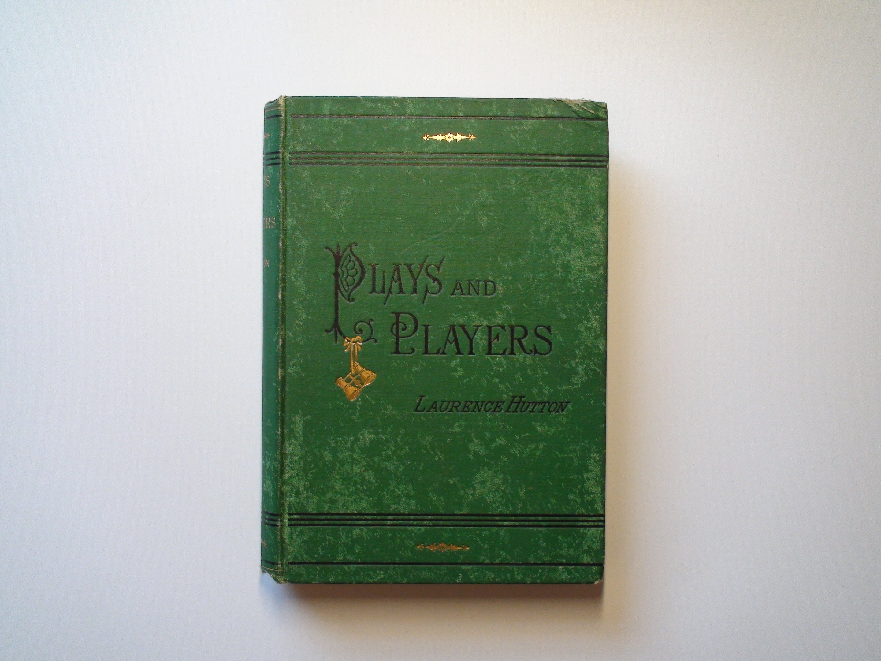 Plays and Players, Laurence Hutton, Victorian Binding, 1st. Ed., 1875