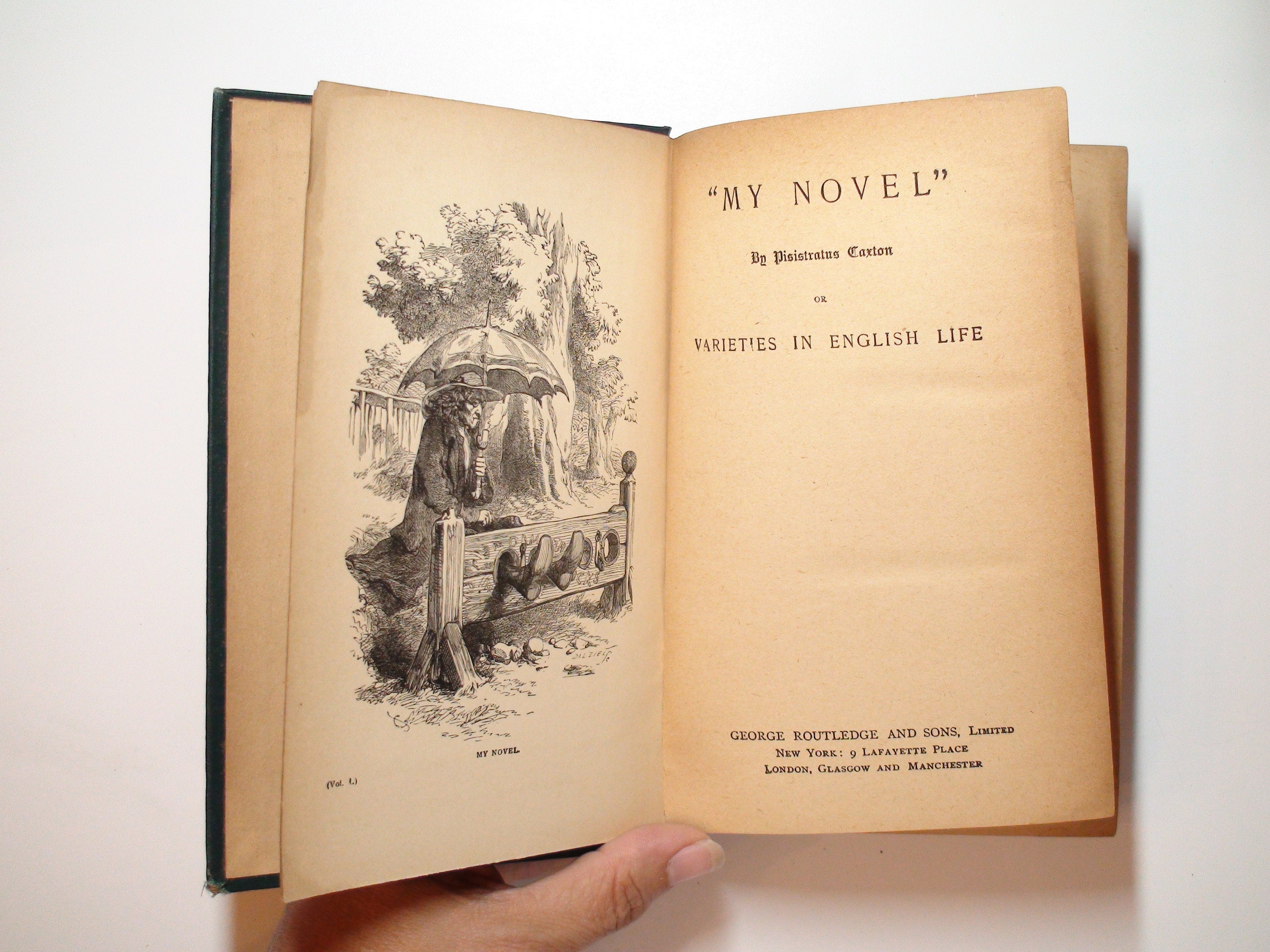 My Novel or Varieties in English Life, Henry Bulwer Lytton, Caxton Ed, 1890s