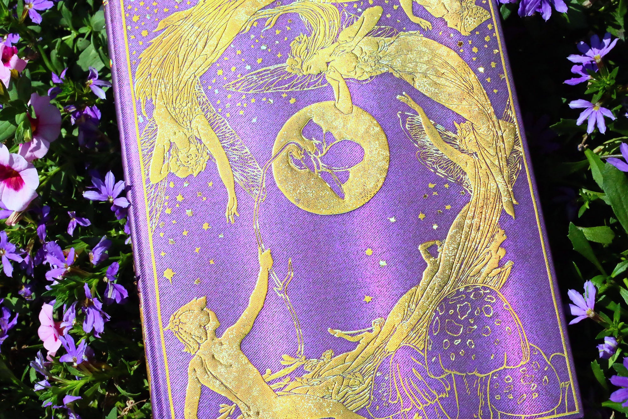 Violet Fairy, Lang's Fairy Book Limited Edition, Journal with Gilt Accents, Lined, Paperblanks, 7in x 5in