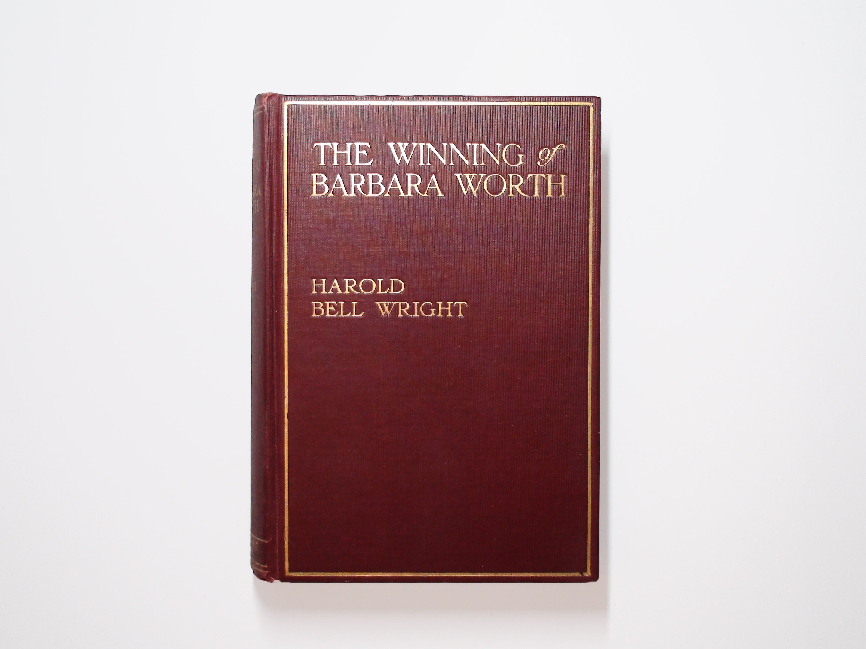 The Winning of Barbara Worth, by Harold Bell Wright, Illustrated by F. Graham Cootes, 1911