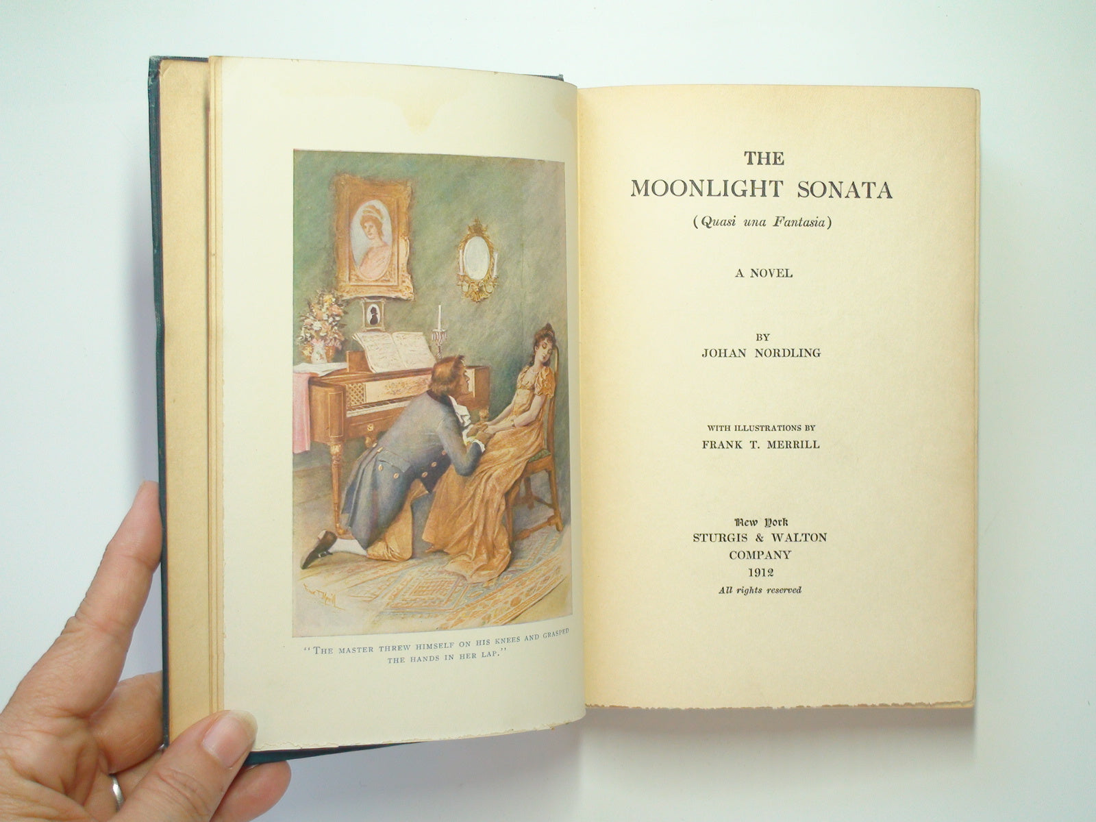 The Moonlight Sonata, by Johan Nordling, A Romance, 1913