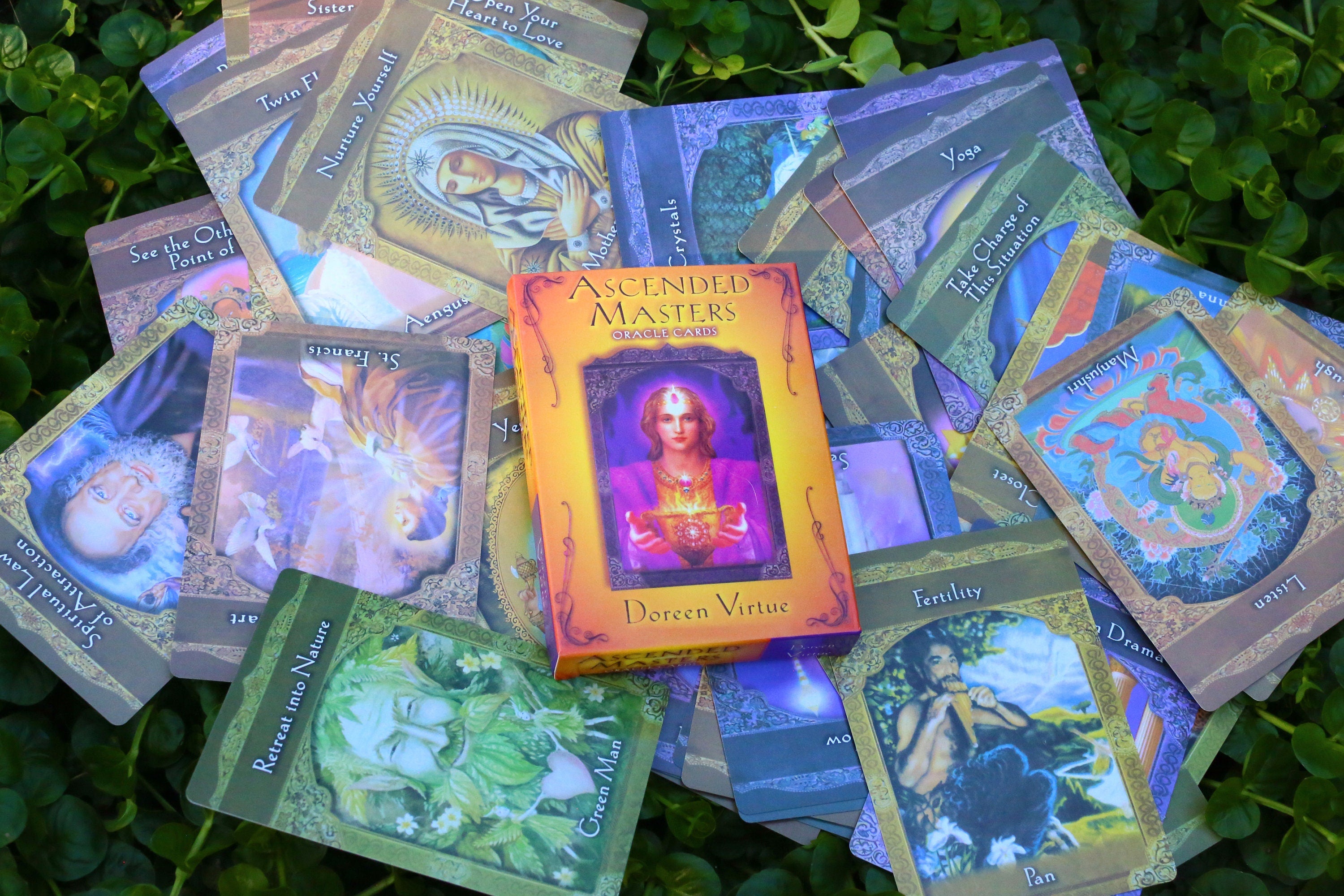 Ascended Masters, Illustrated by Doreen Virtue, 44 Oracle Card Divination Deck