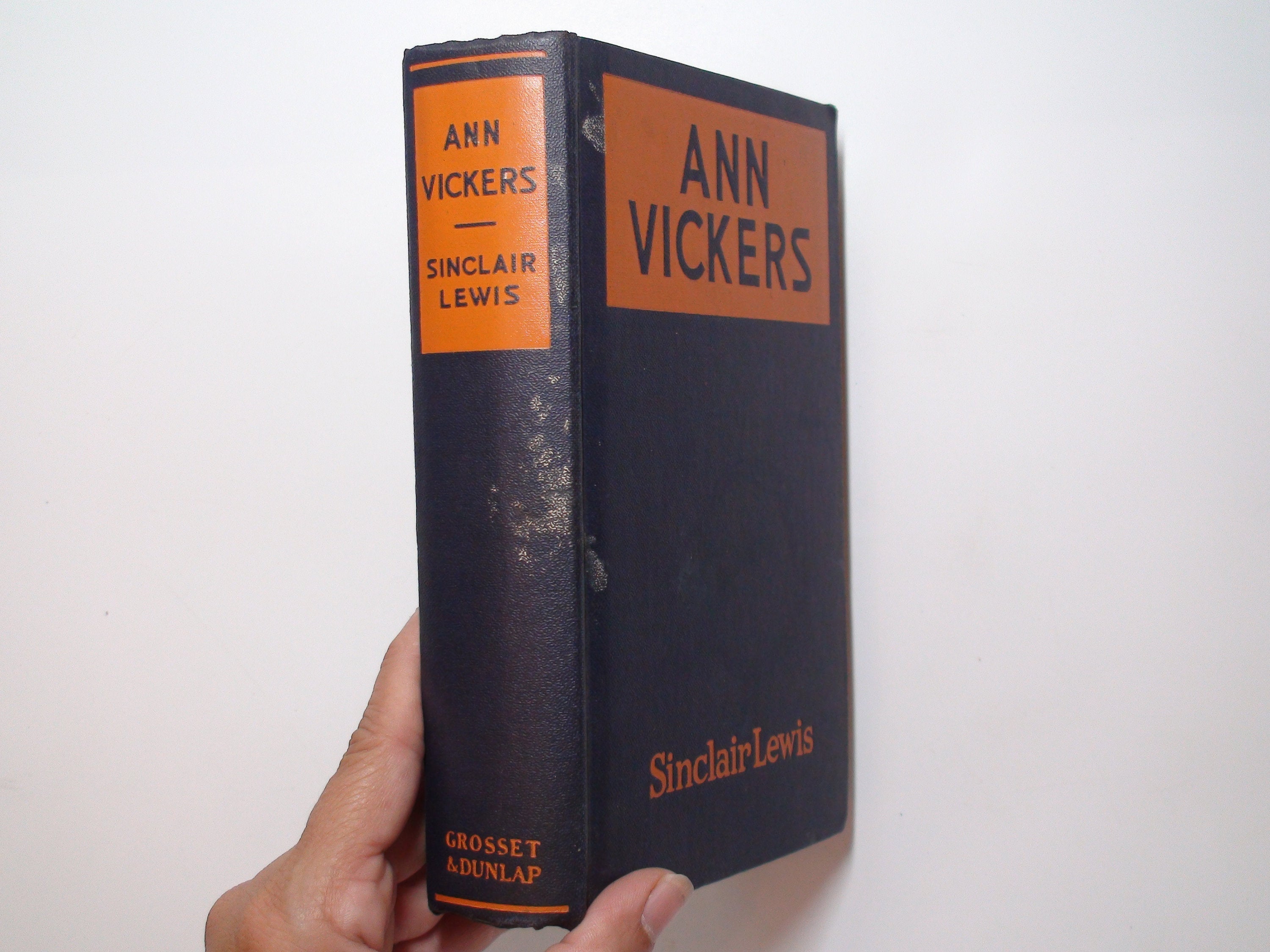 Ann Vickers by Sinclair Lewis, Grosset & Dunlap, 1st Ed, 1933