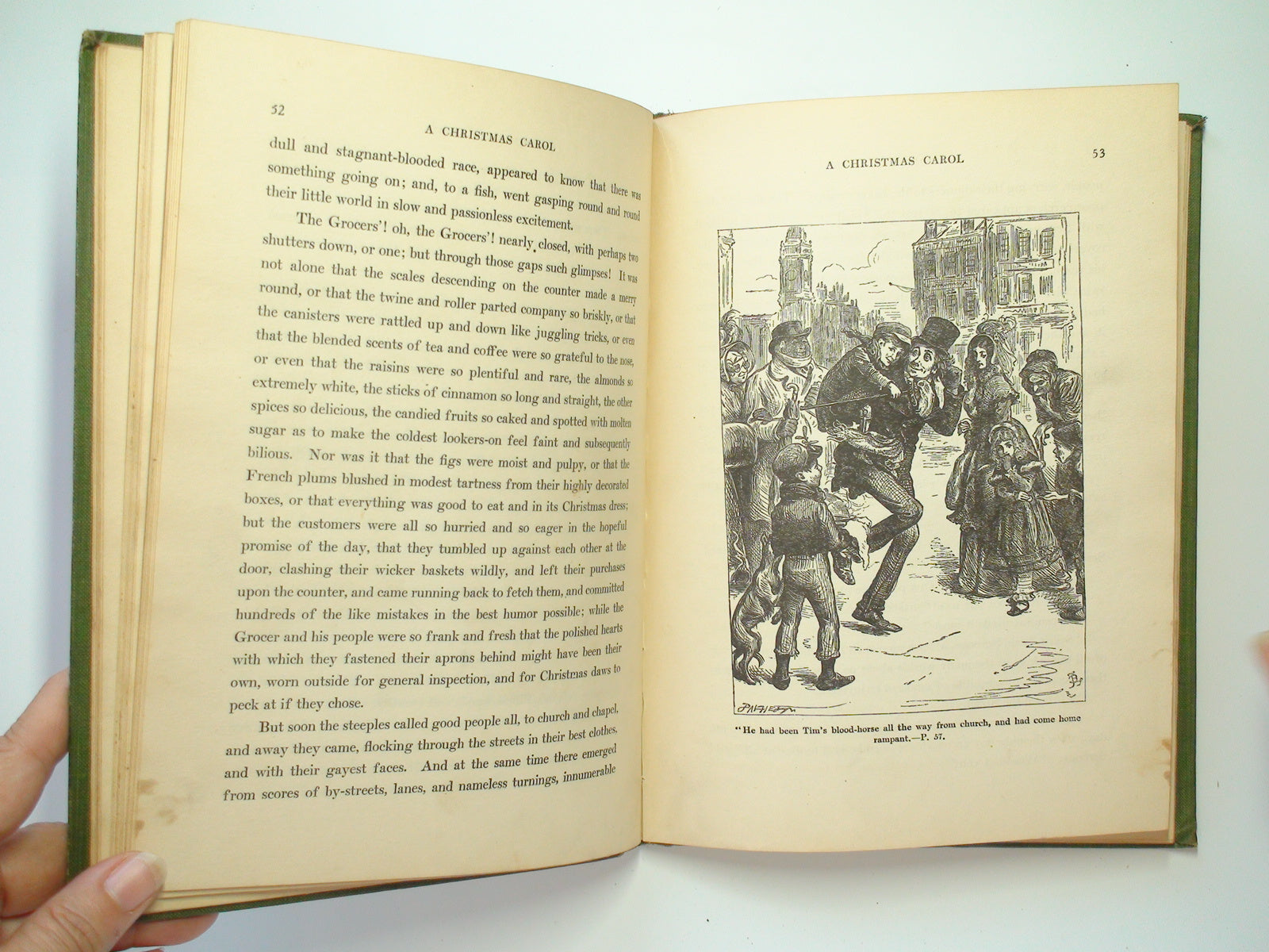 Christmas Stories by Charles Dickens, A Christmas Carol, Illustrated, c1910