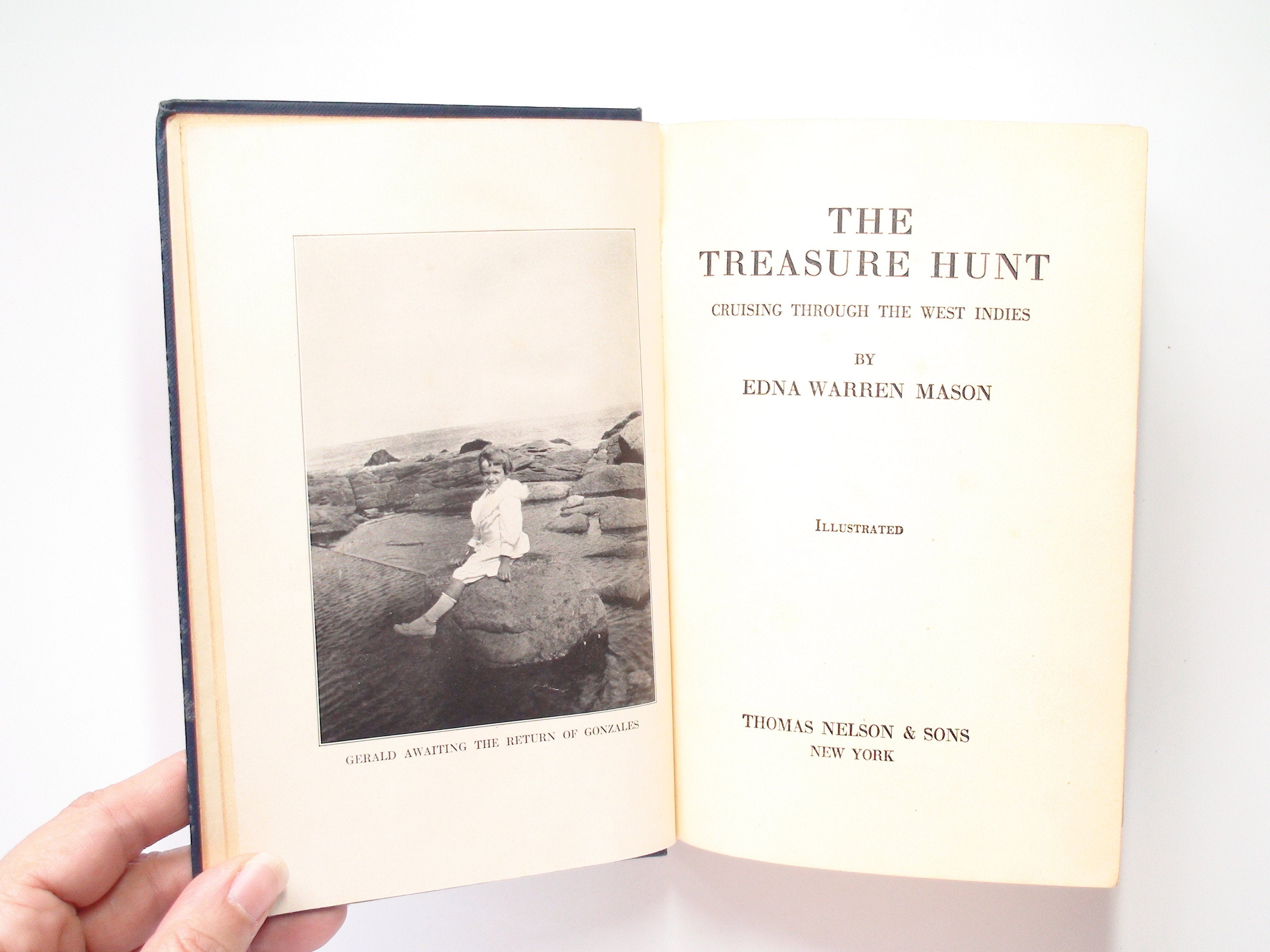 The Treasure Hunt by Edna Warren Mason, Illustrated, 1st Ed, 1927
