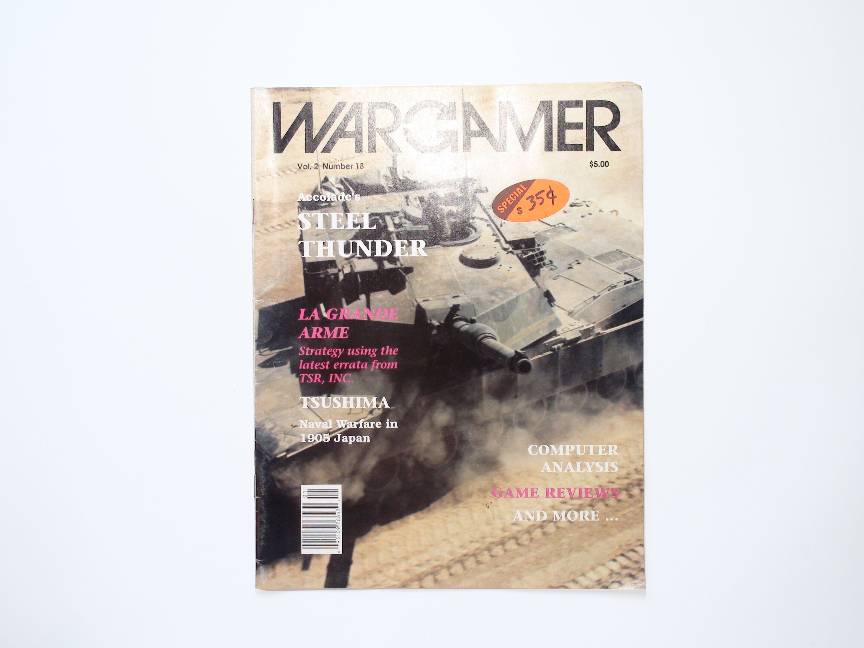 Wargamer Magazine, Vol 2 #18, Accolade's Steel Thunder, Jan/Feb 1989