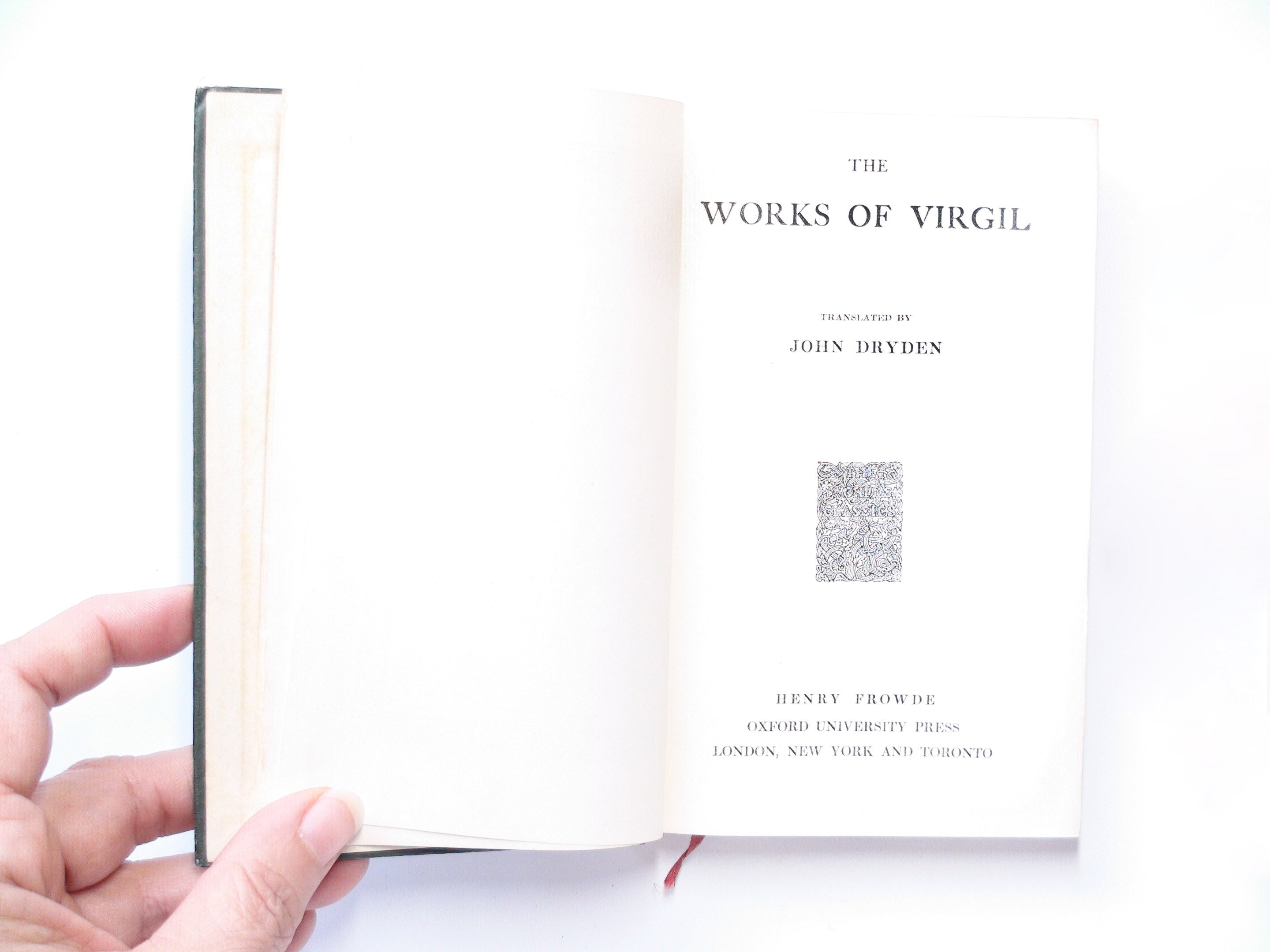 The Works of Virgil, Translated by John Dryden, 1967 Reprint of 1903 Original
