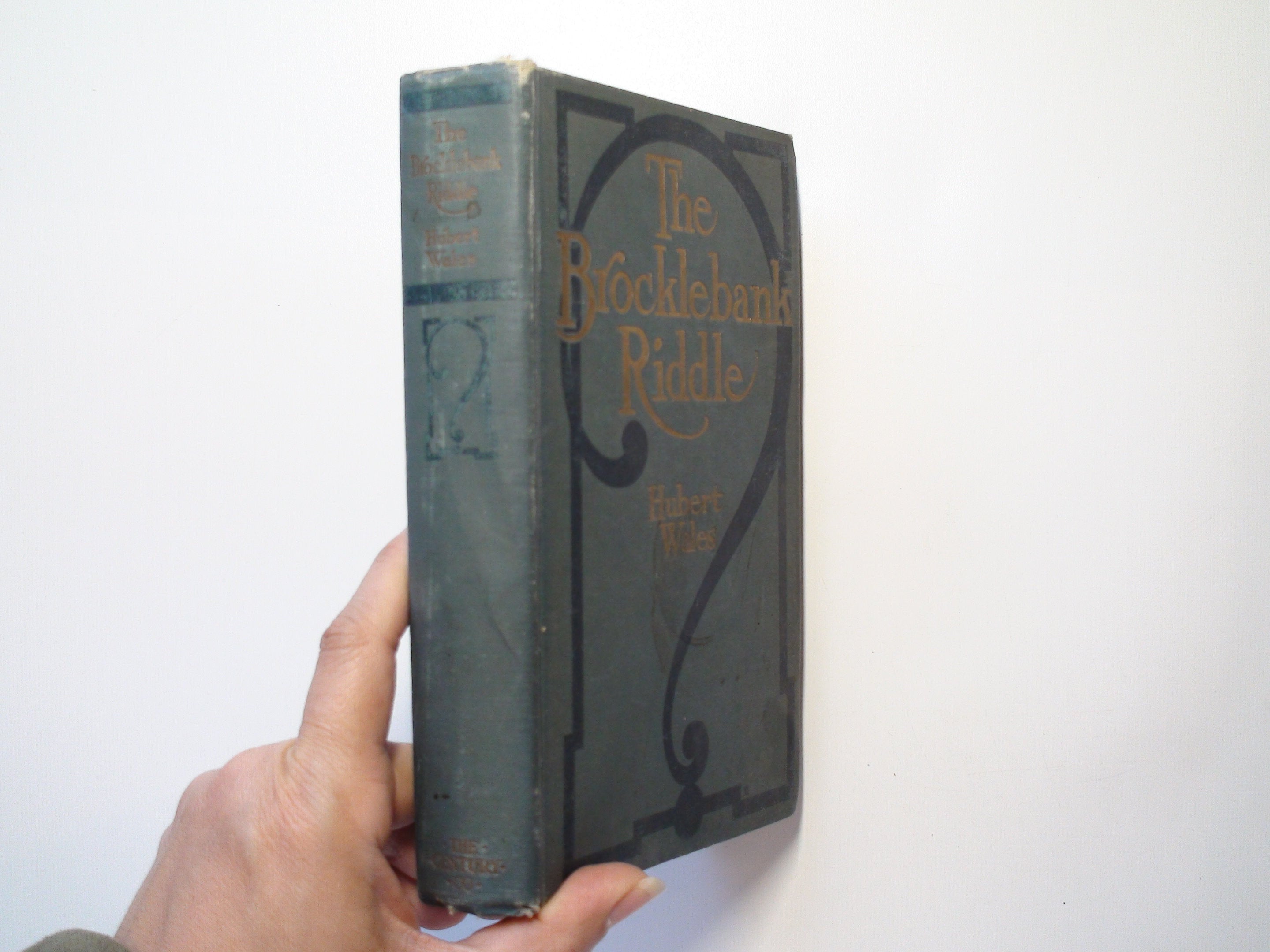 The Brocklebank Riddle, By Hubert Wales, 1st Ed, Occult Novel, 1914