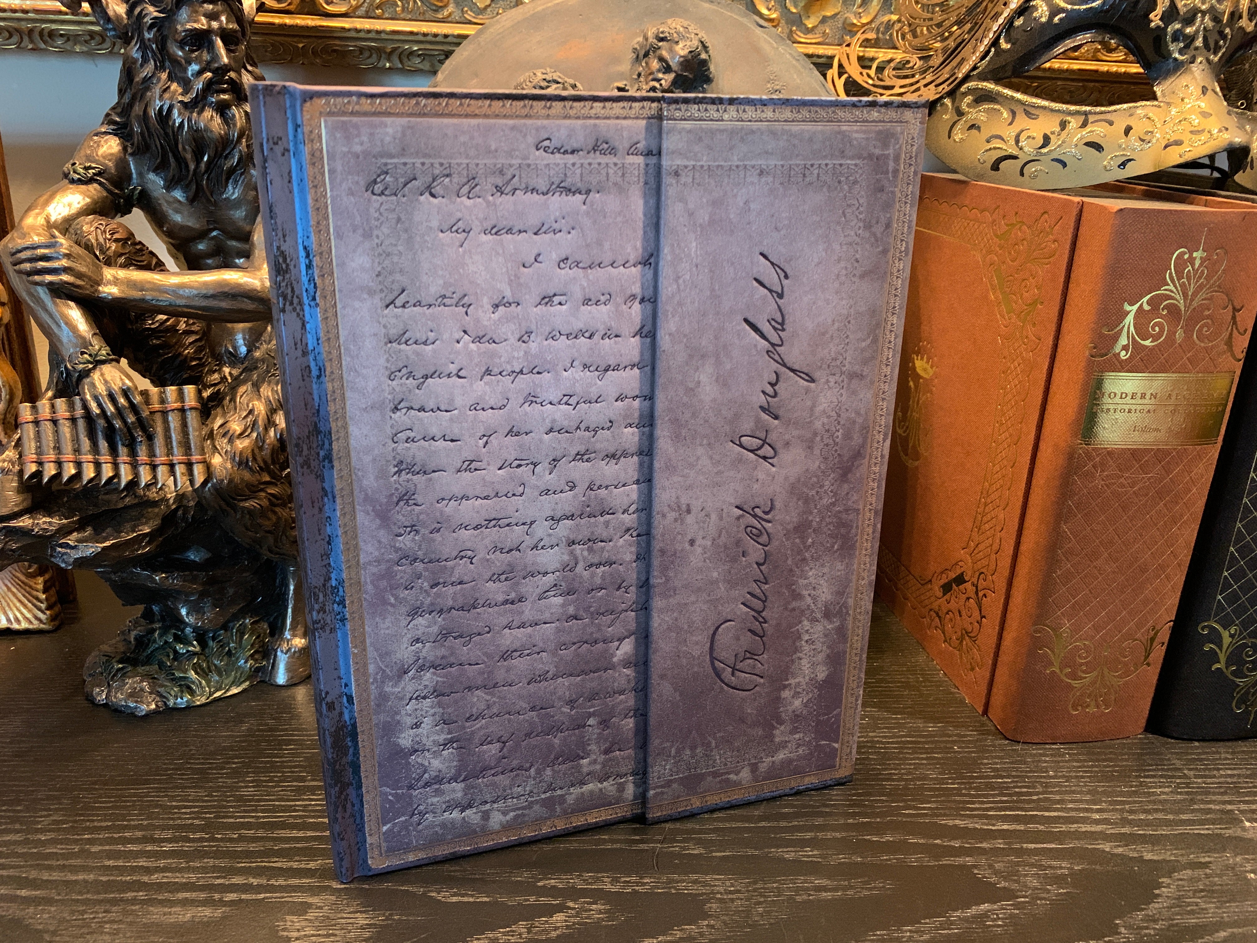 Frederick Douglass, Journal with Metal Clasp Closures, Lined, Paperblanks, 9in x 7in