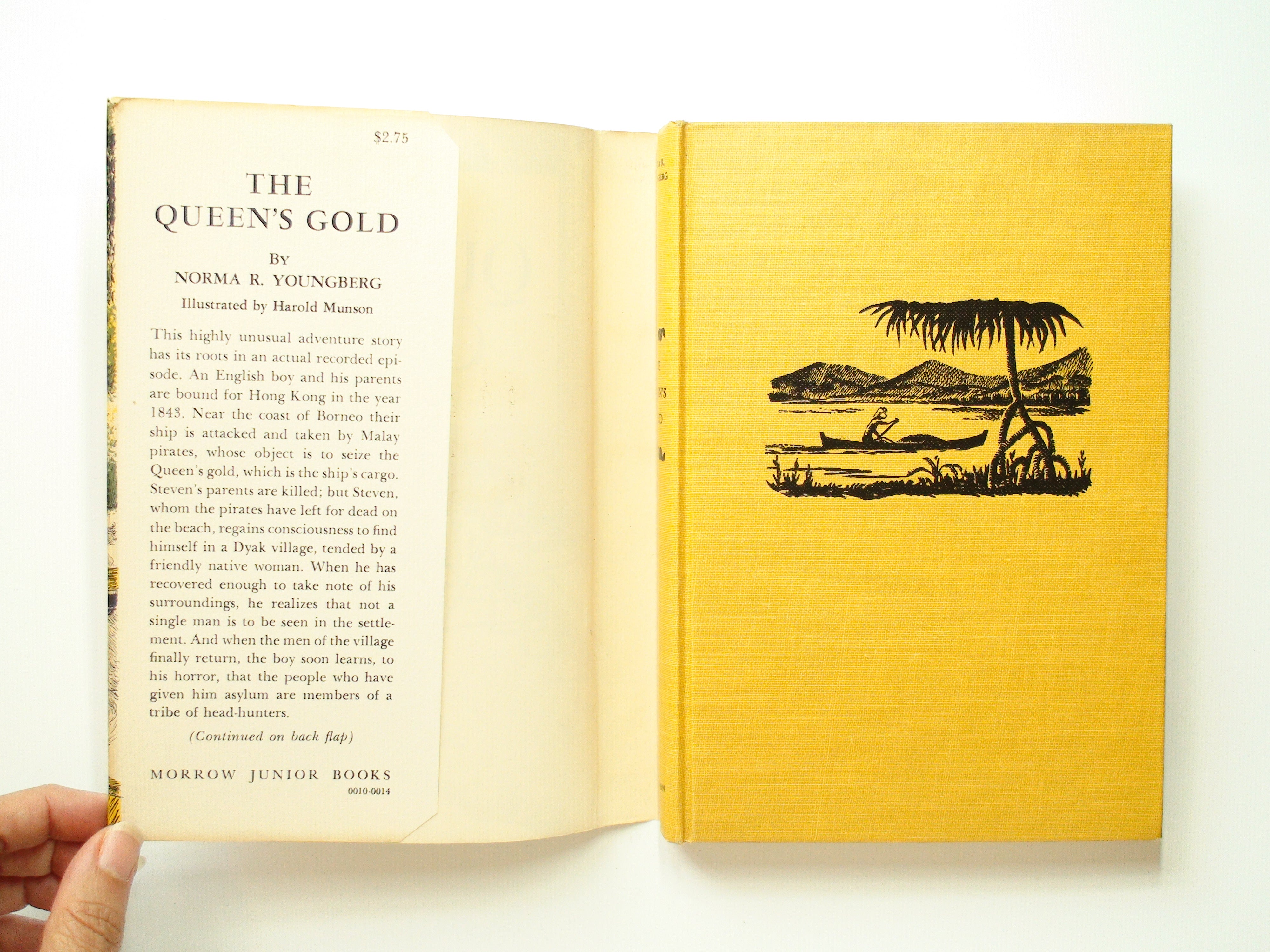 The Queen's Gold by Norma R. Youngberg, Hardcover w/ D/J, 1st Ed, 1956