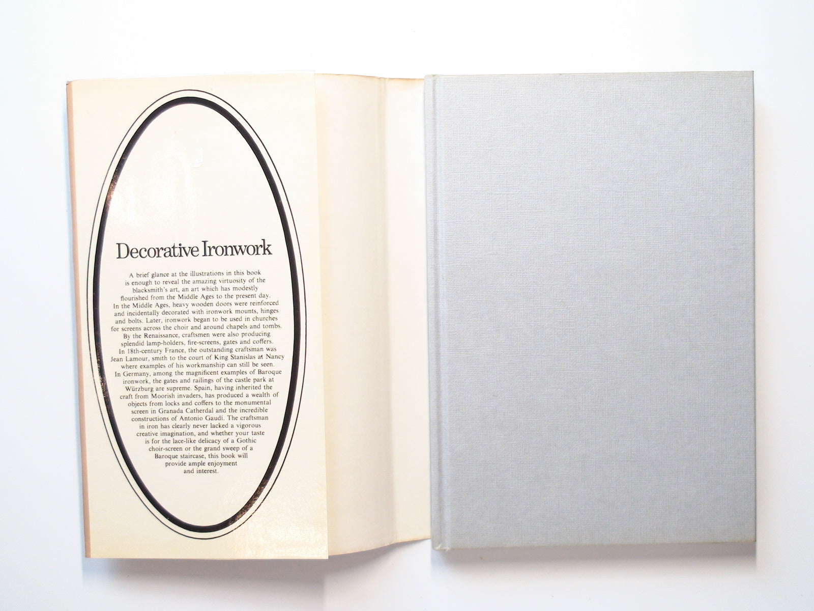 Decorative Ironwork, Umberto Zimelli and G. Vergerio, Illustrated, 1st Ed, 1966
