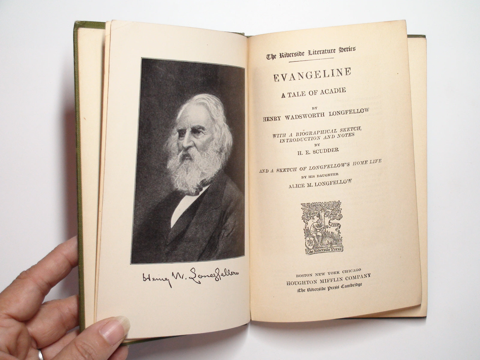 Evangeline, A Tale of Acadie, Henry Wadsworth Longfellow, Illustrated, 1896