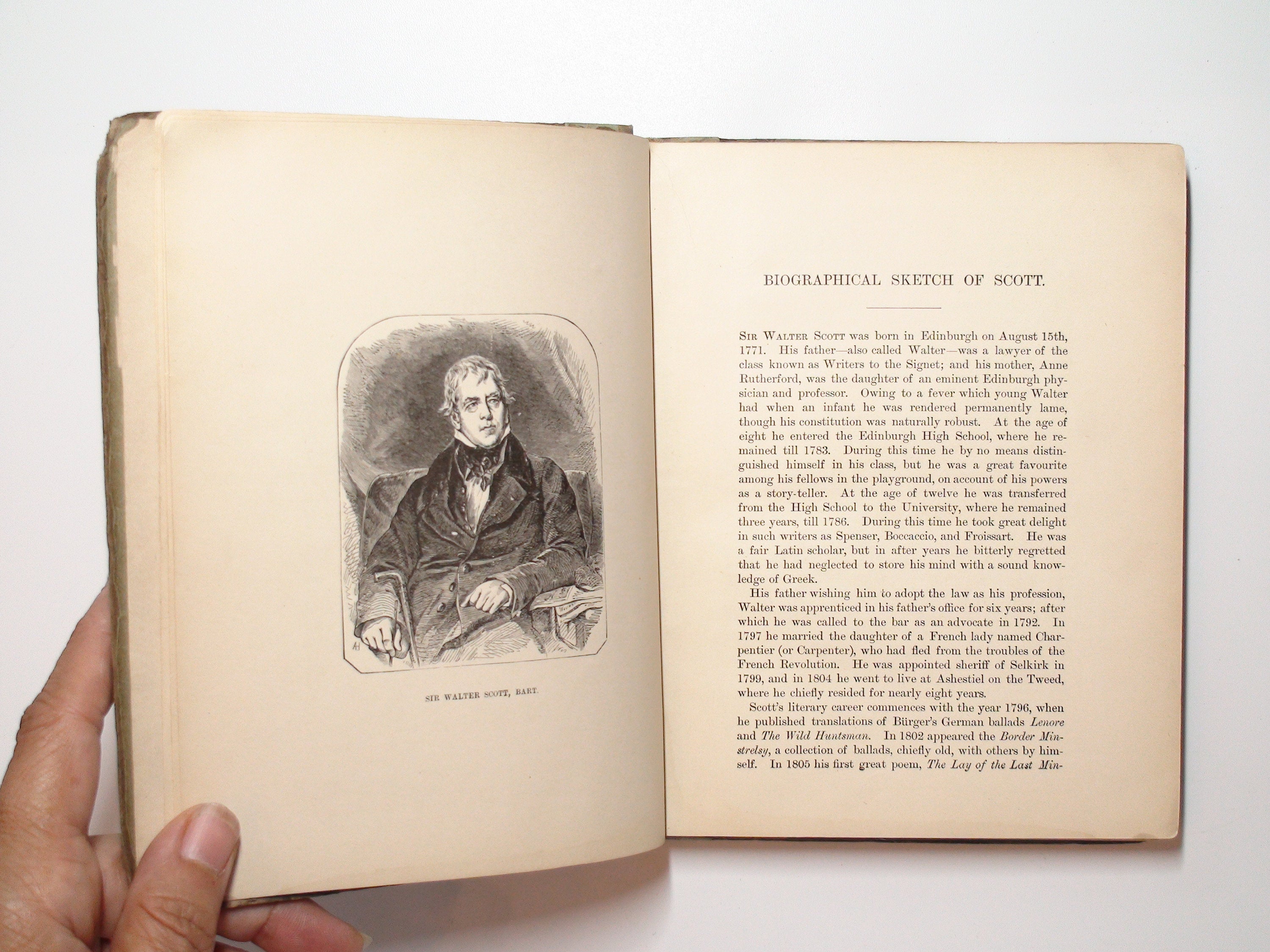 Tales from the Works of Sir Walter Scott, Educational Publishing Co, c1890s