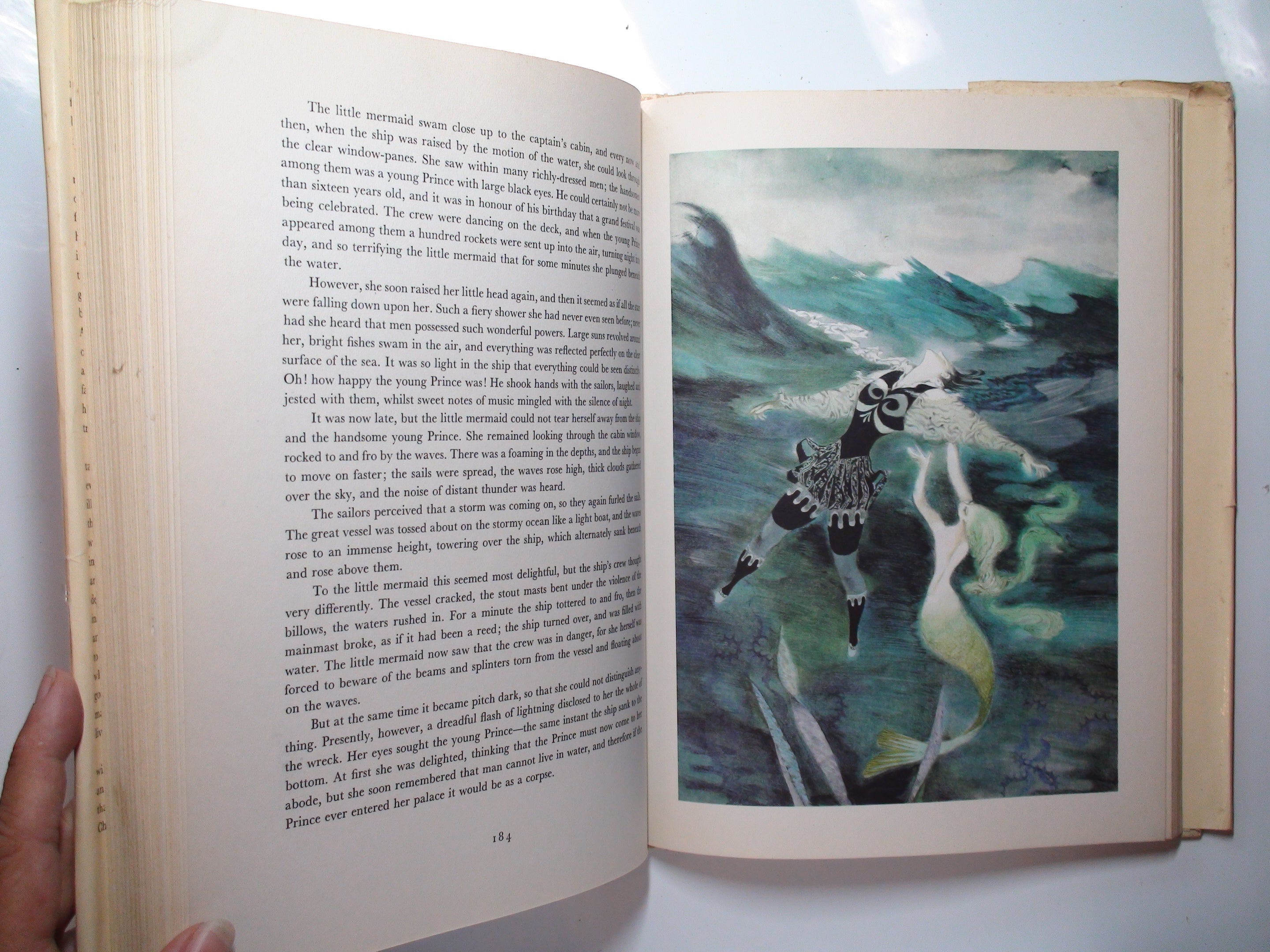 Hans Christian Andersen Fairy Tales, Illustrated by Jiri Trnka, 7th Impression, w/ Dust Jacket, 1967