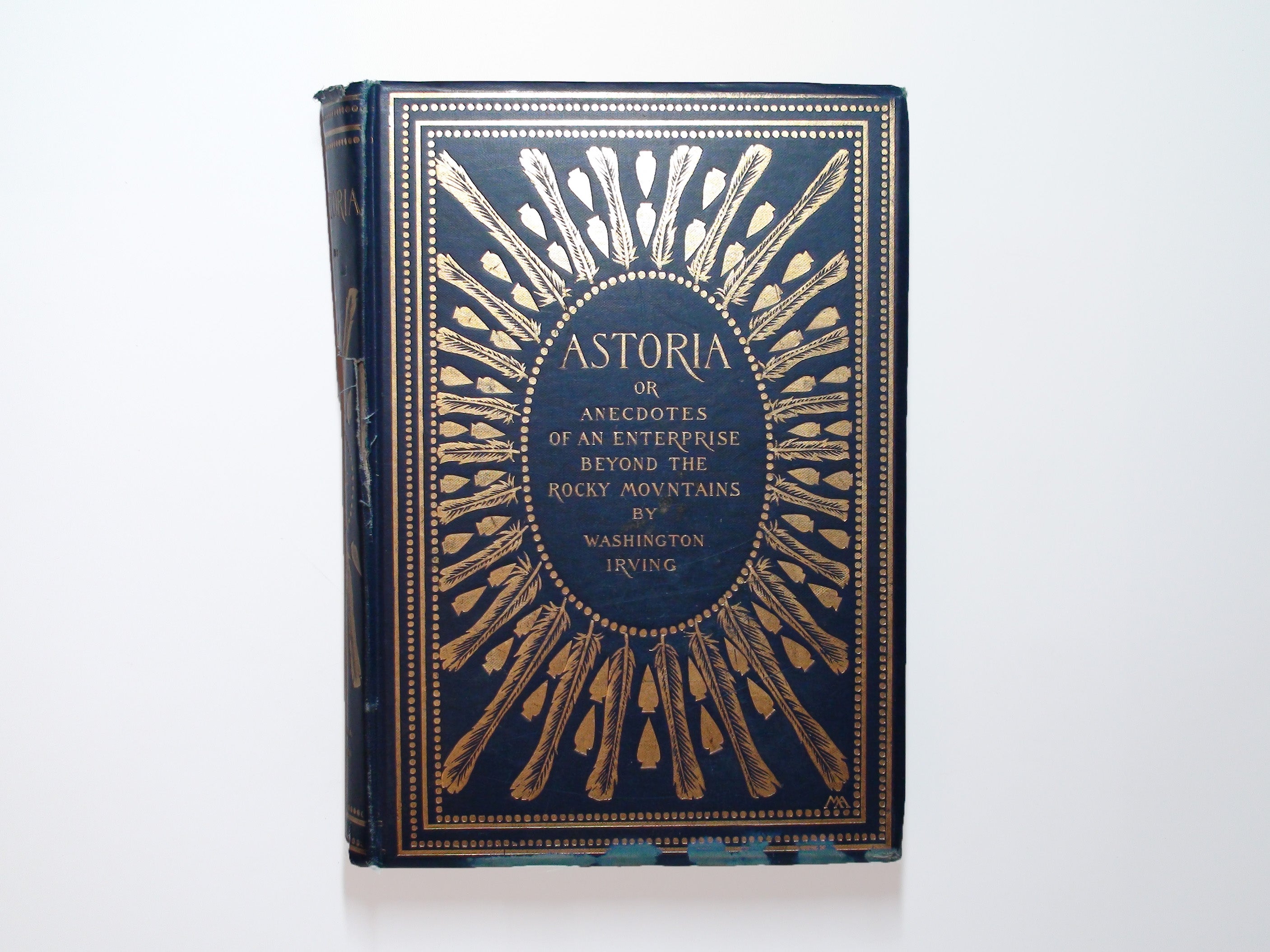 Astoria, Washington Irving, Tacoma Edition, Vol II ONLY, Illustrated, 1897