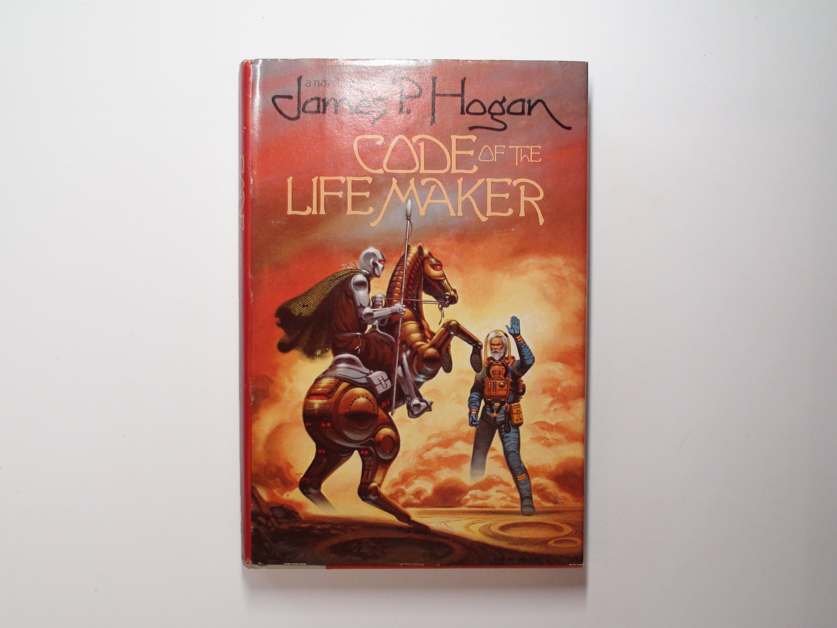 Code of the Life Maker by James P. Hogan, Book Club Ed. w/ DJ, 1983