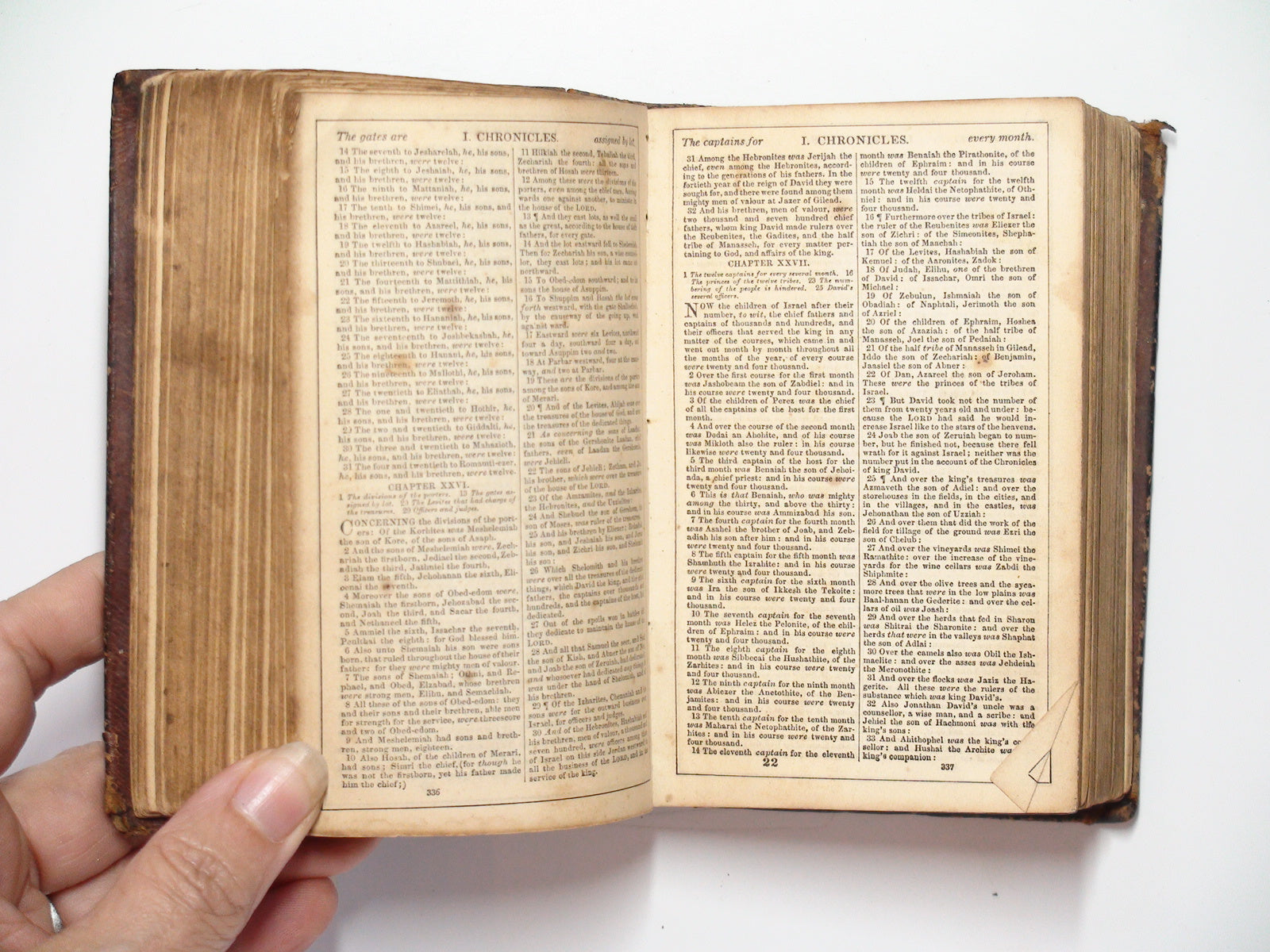 The Holy Bible, New and Old Testament, In Original Tongues, Leather, 1868