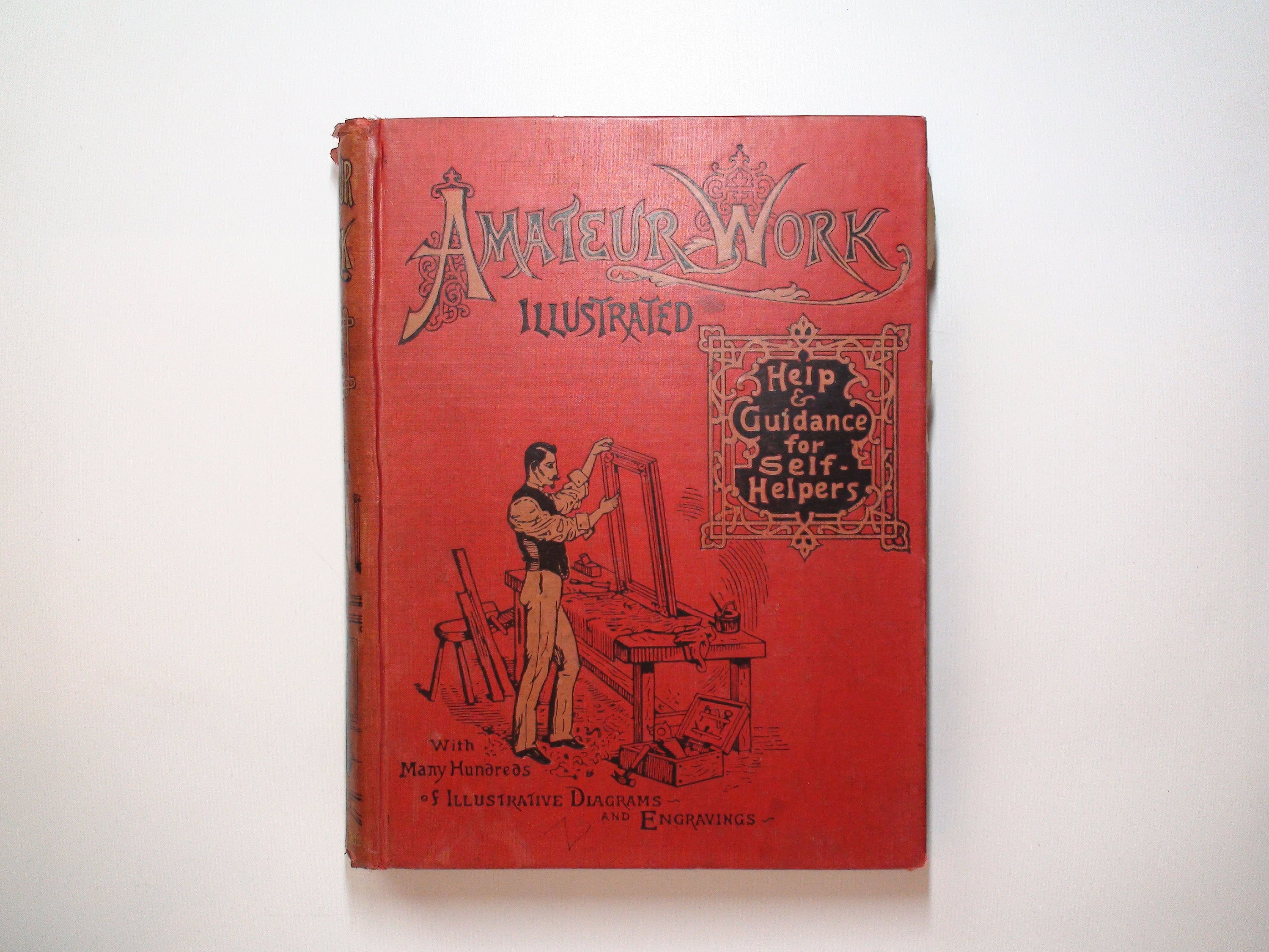 Amateur Work, Illustrated, A Practical Magazine of Manual Work, Vol II, Rare, 1895