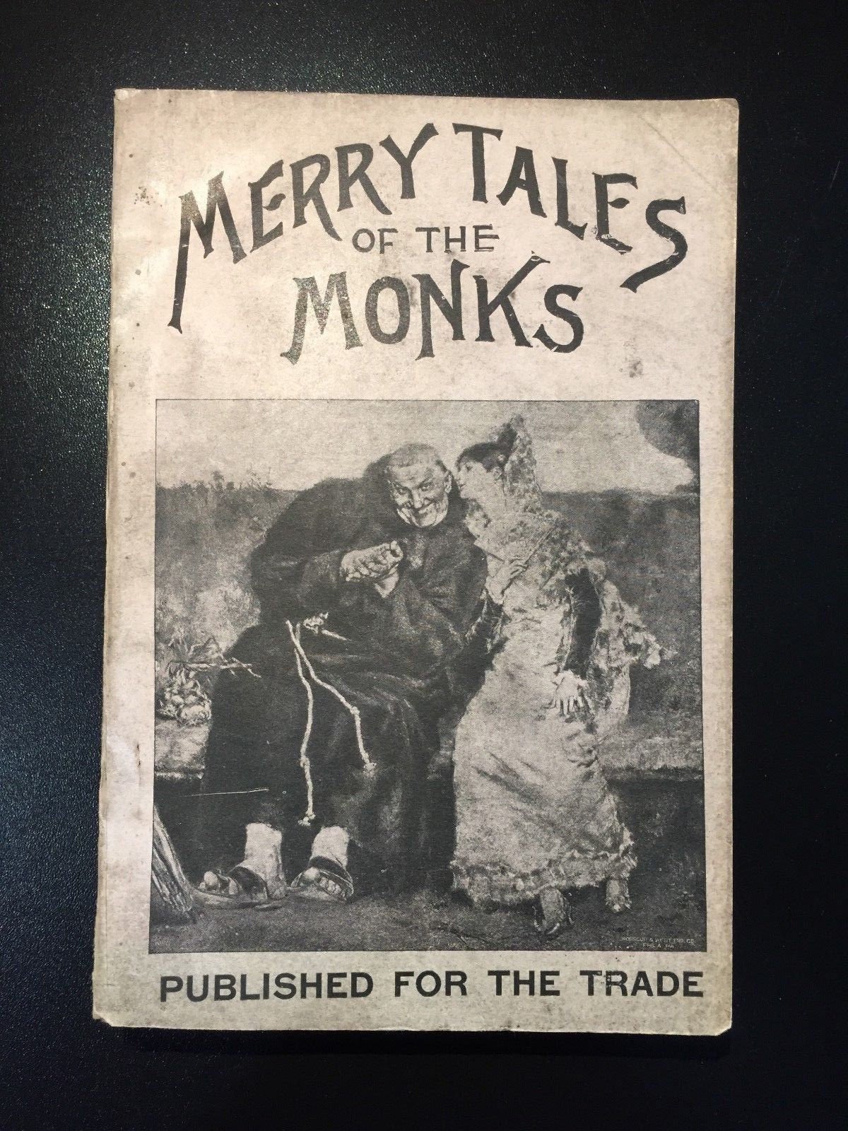Merry Tales of the Monks, Stephalius, 1891, Paperback, Rare